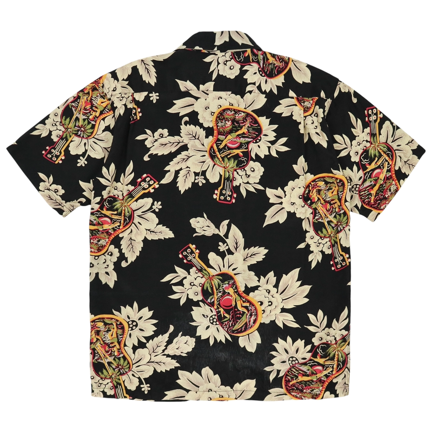 IOLANI Copper King Hawaiian Shirt Size M