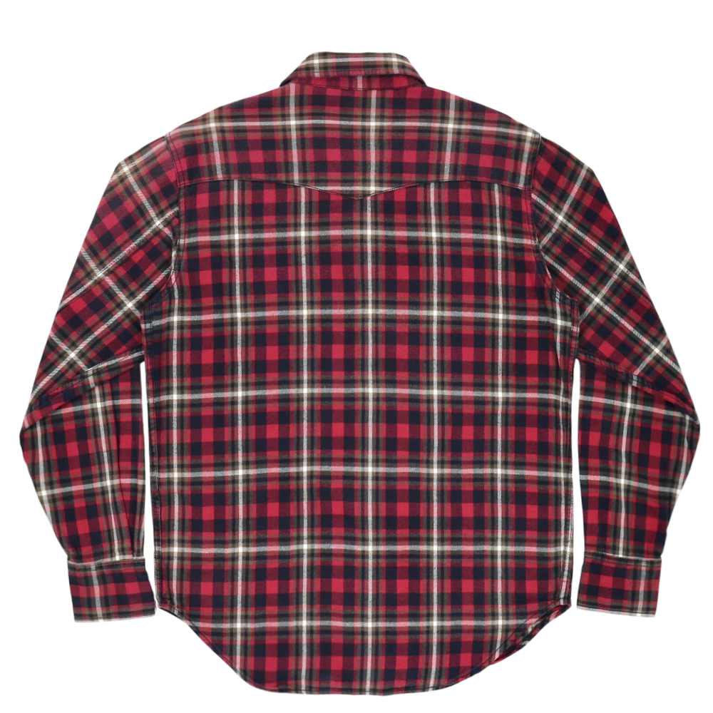 2000s Levi's Flannel Western Shirt Size L
