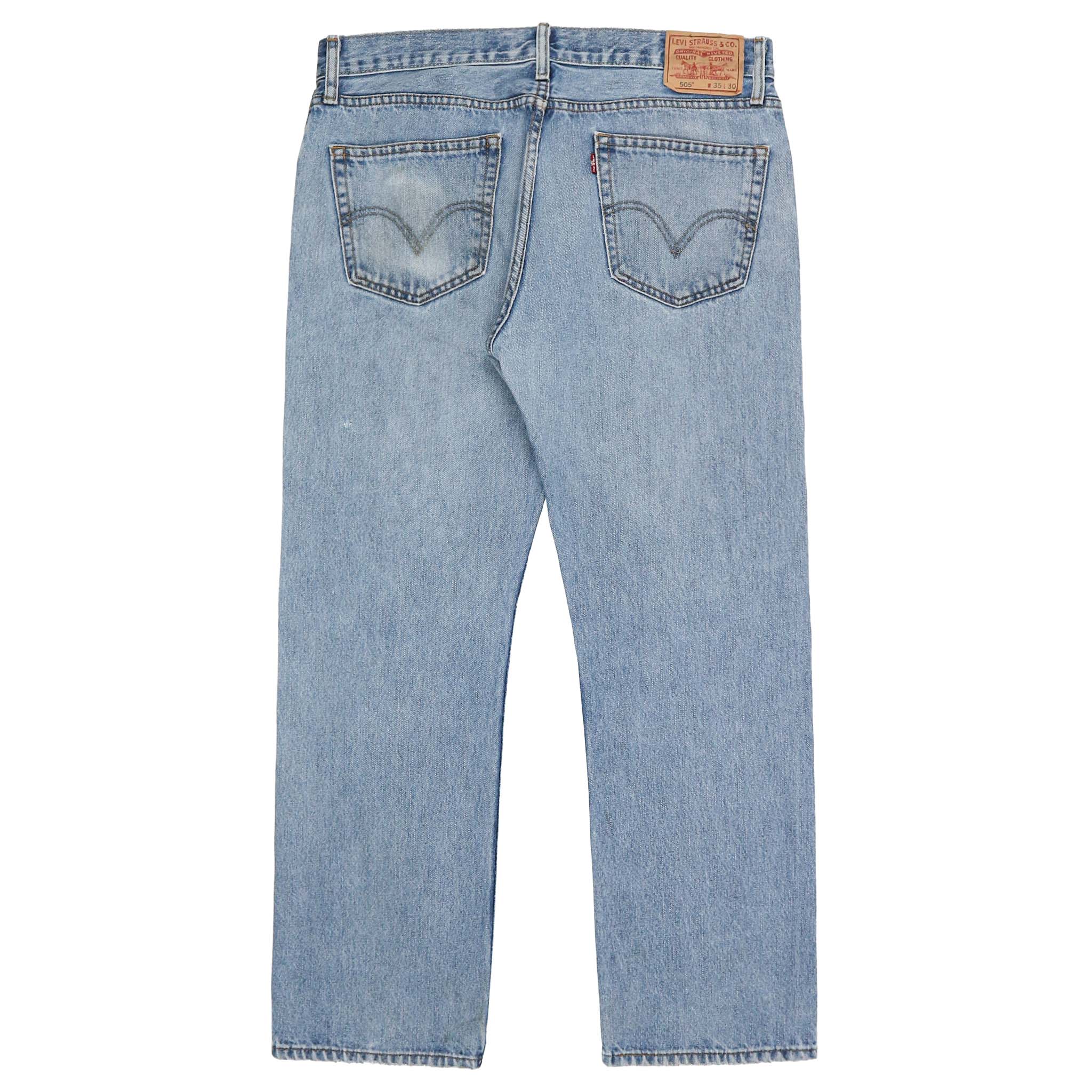 2010s Levi's 505 Denim Jeans Size 35