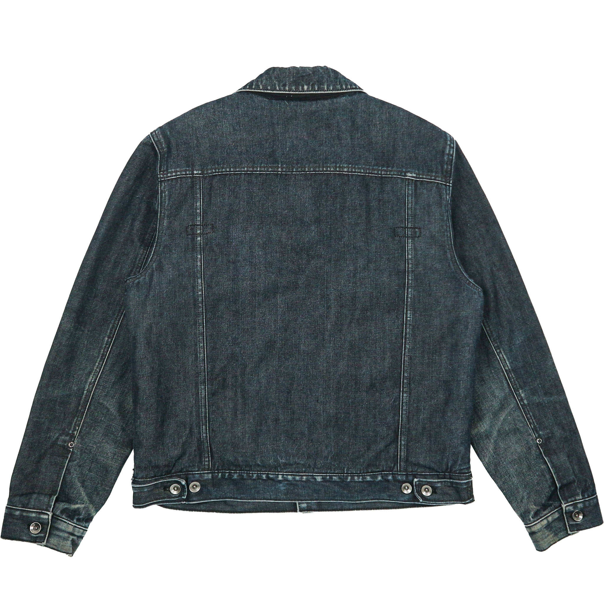 00s GAP Sherpa-lined Denim Jacket Size L