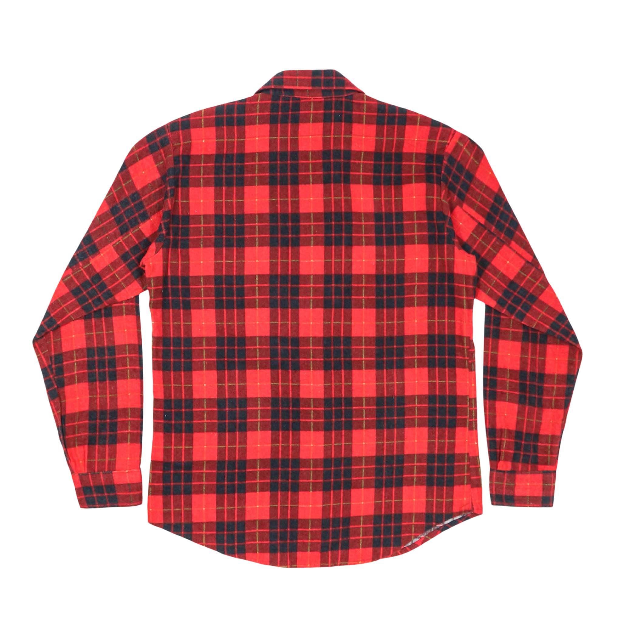 Vtg Five Brother Made in USA Plaid Shirt Size M
