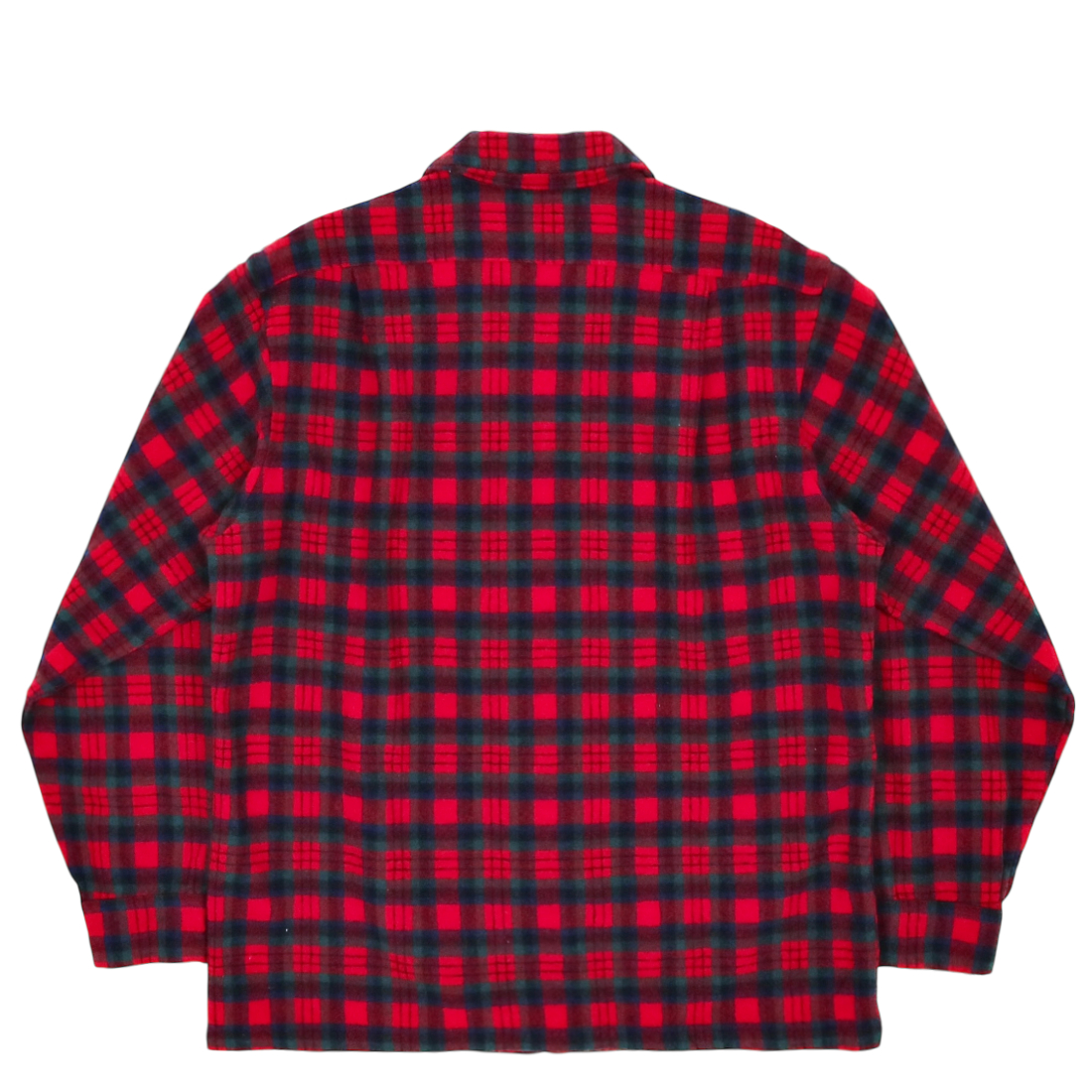 Vintage 70s Pendleton Wool Plaid Board Shirt Size L