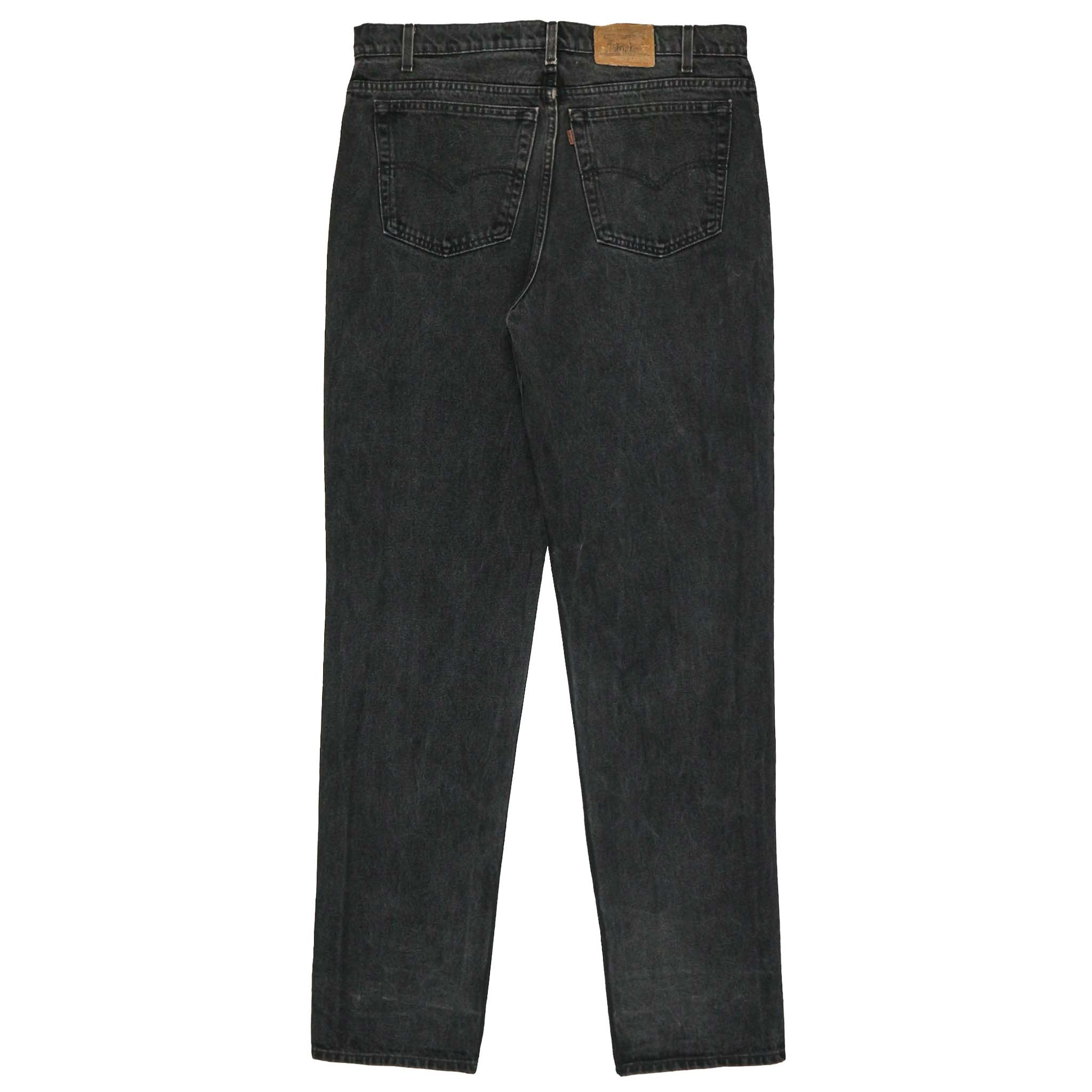 90s Levi's 540 Black Denim Jeans Size 38