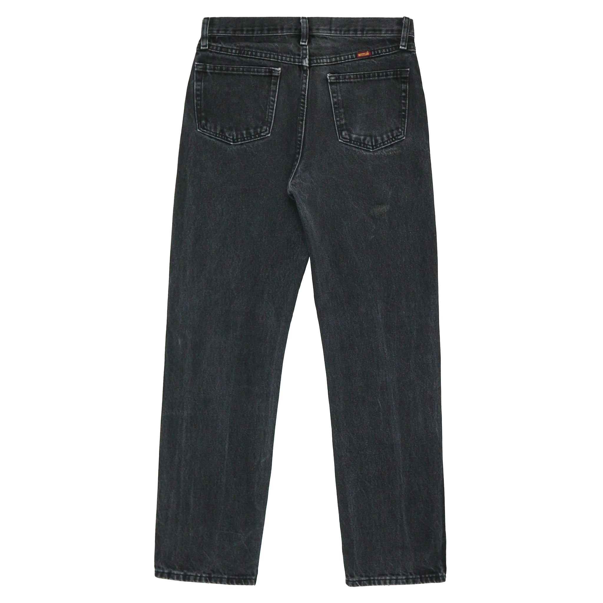 00s Rustler Black Denim Worker Jeans Size 30