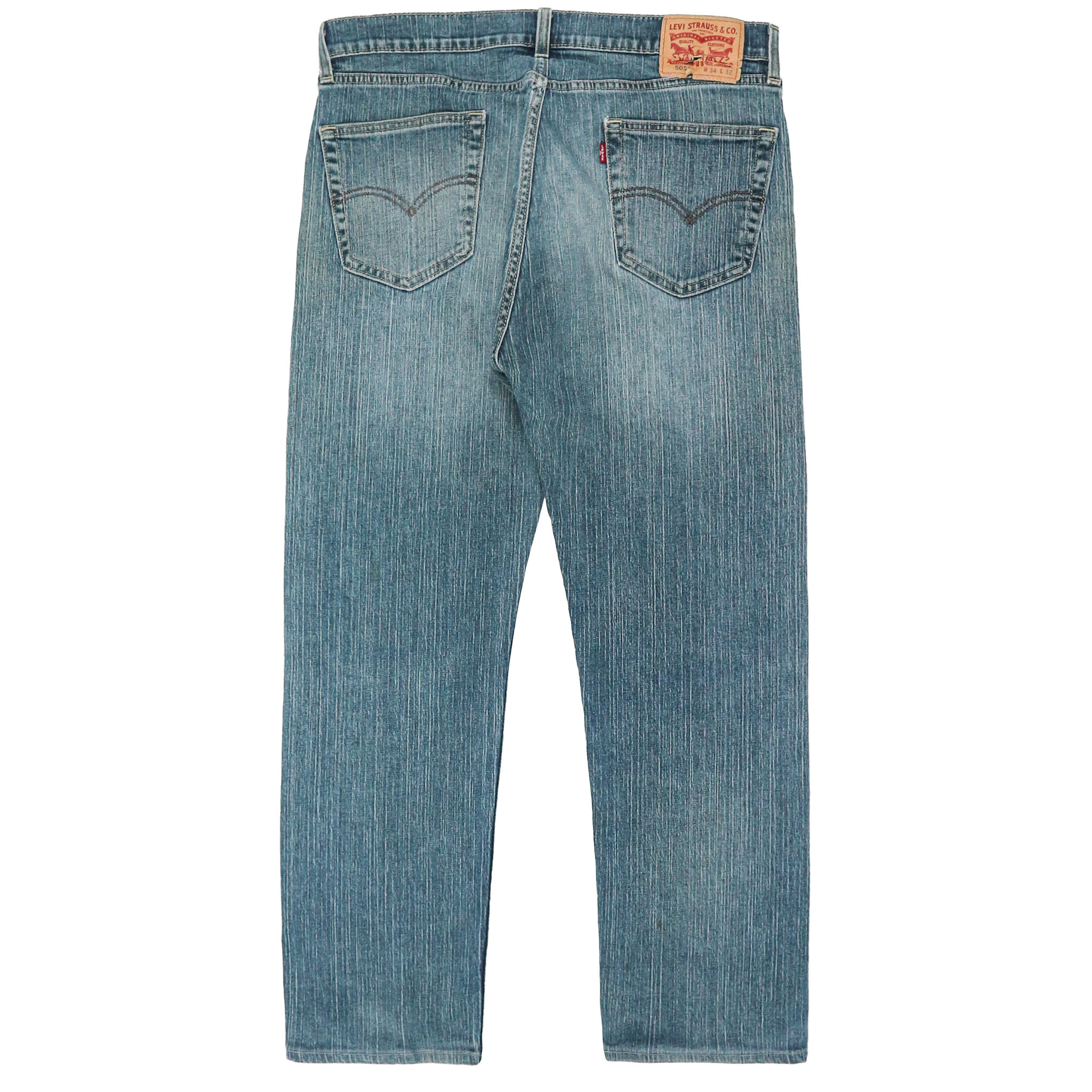 2020s Levi's 505 Stretch Denim Jeans Size 34