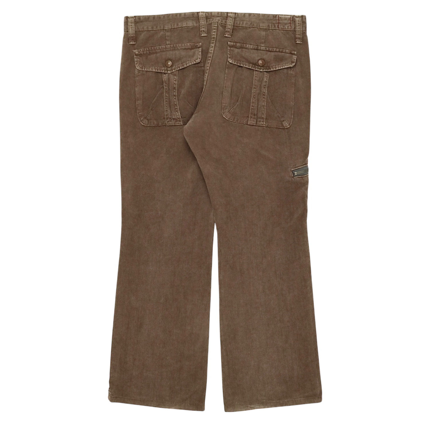 Blue Way Multi Pocket Bootcut Pants Size 33