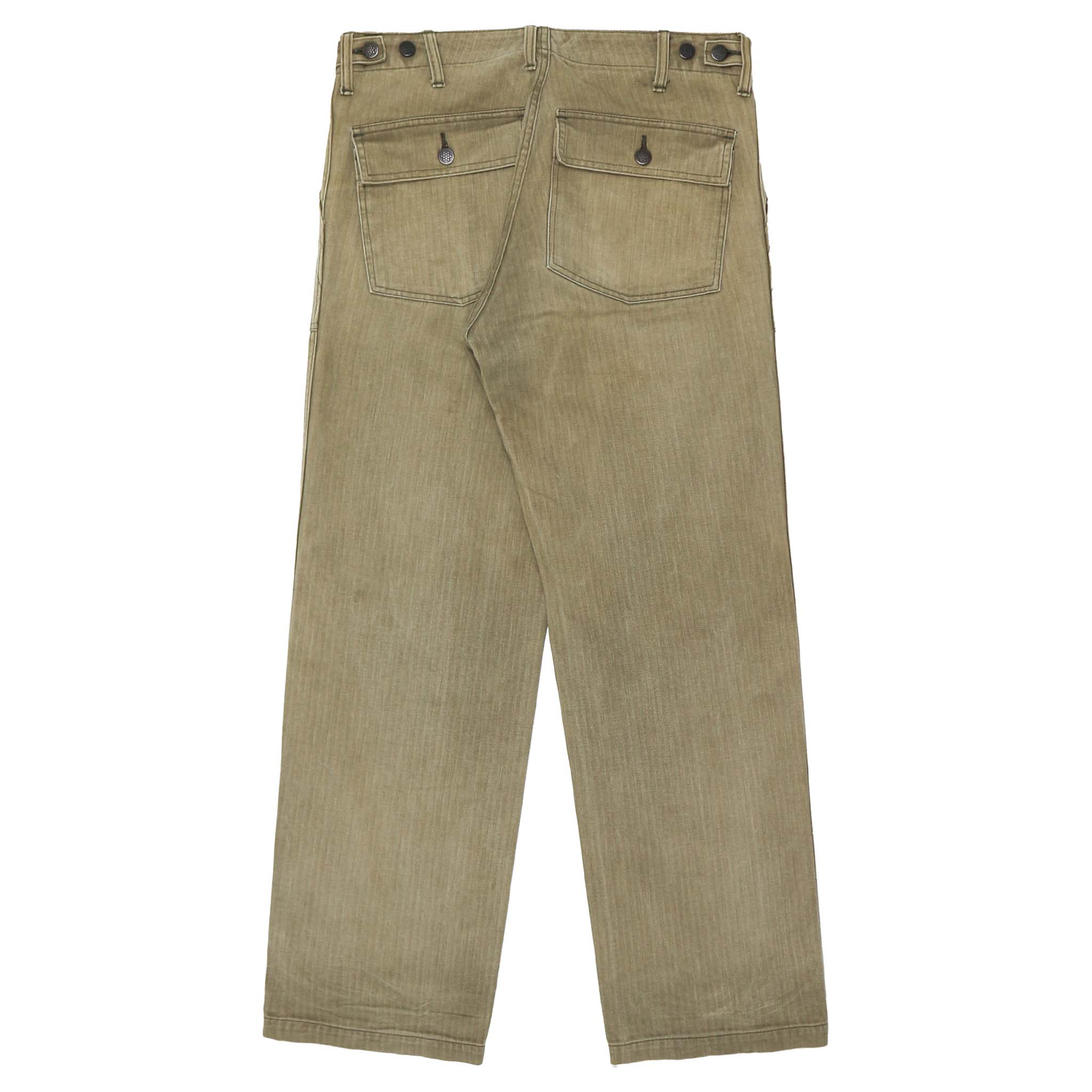 Waiper Japan Type Army Herringbone Utility Pants Size 33