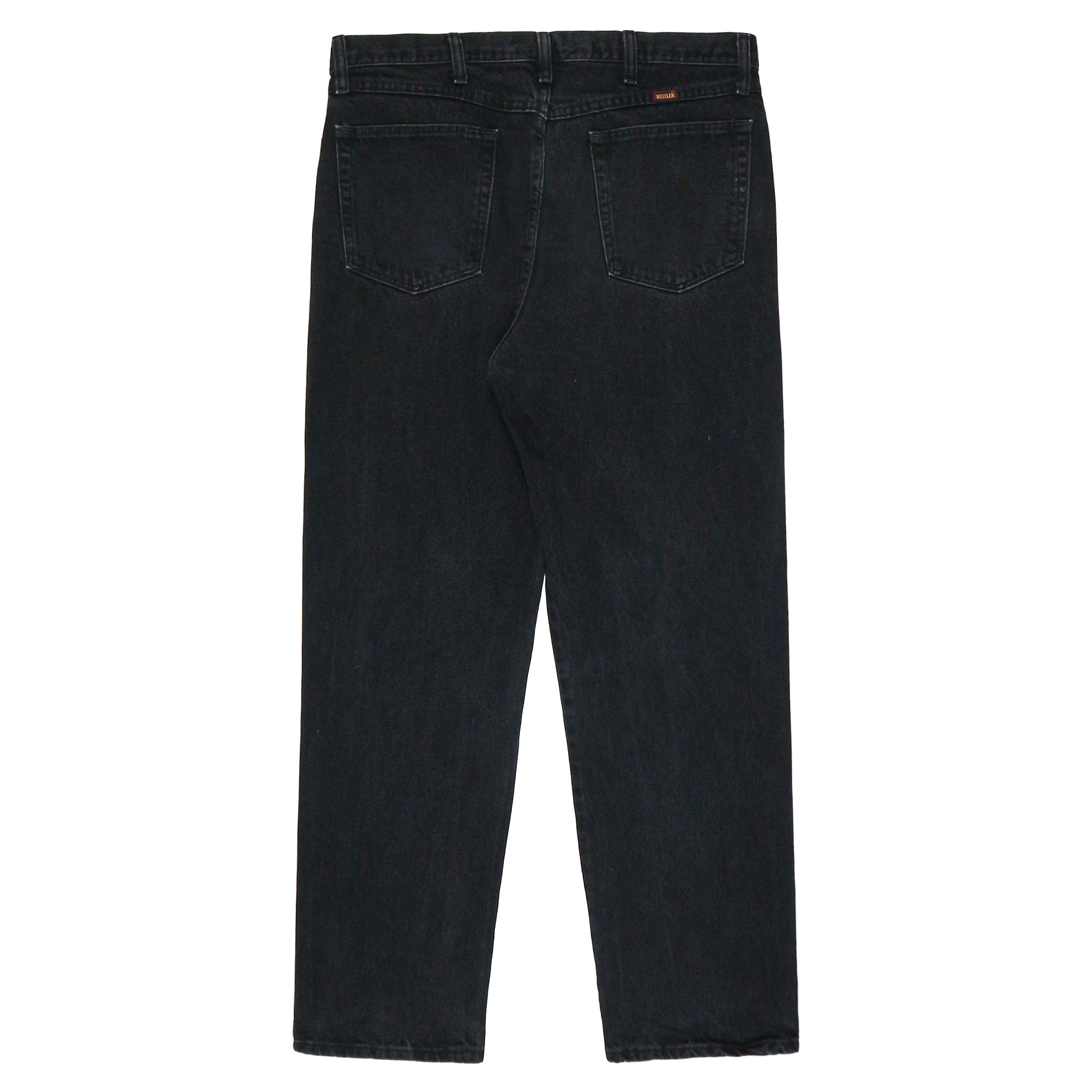 00s Rustler Black Denim Worker Jeans Size 36
