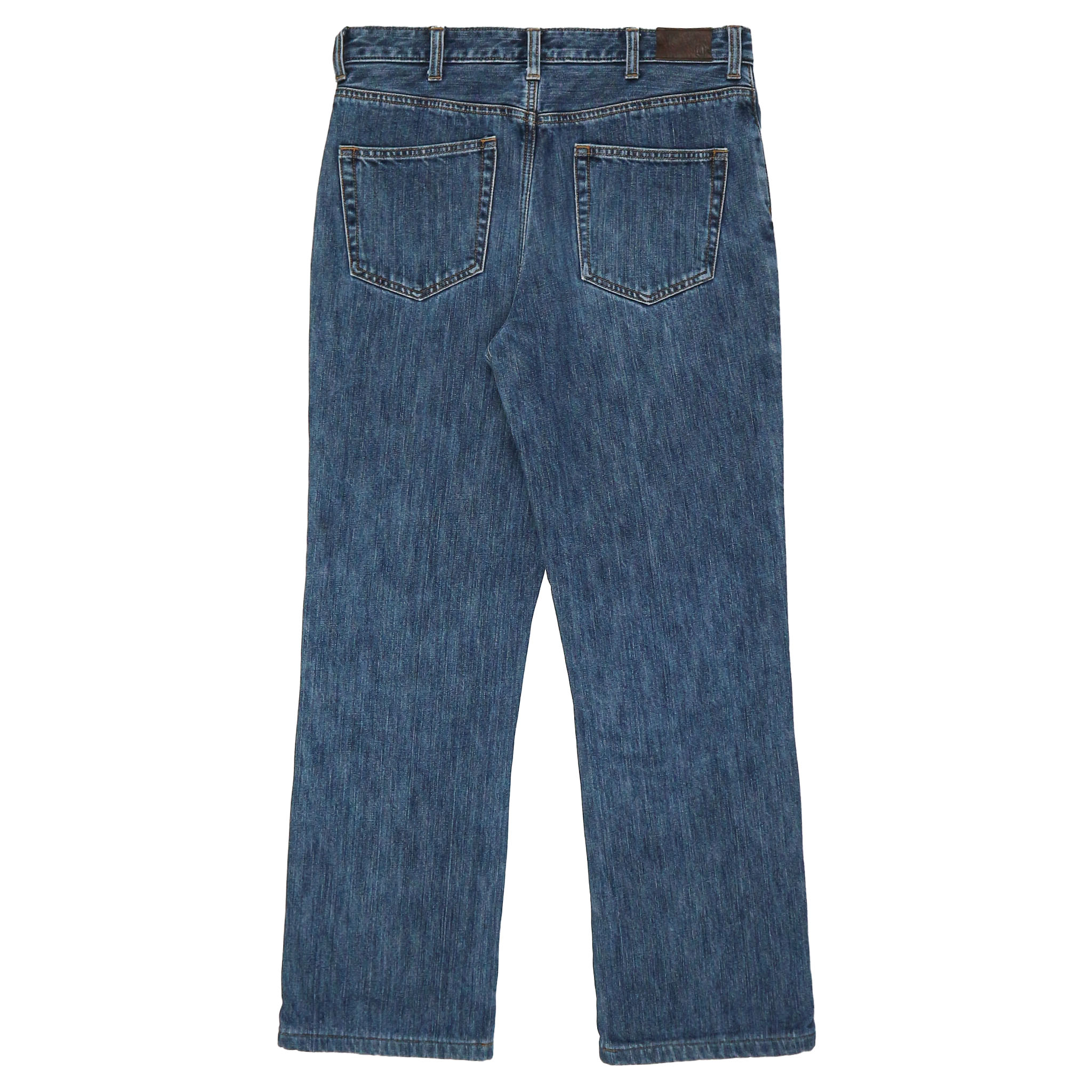 Lands' End Flannel-lined Denim Jeans Size 31