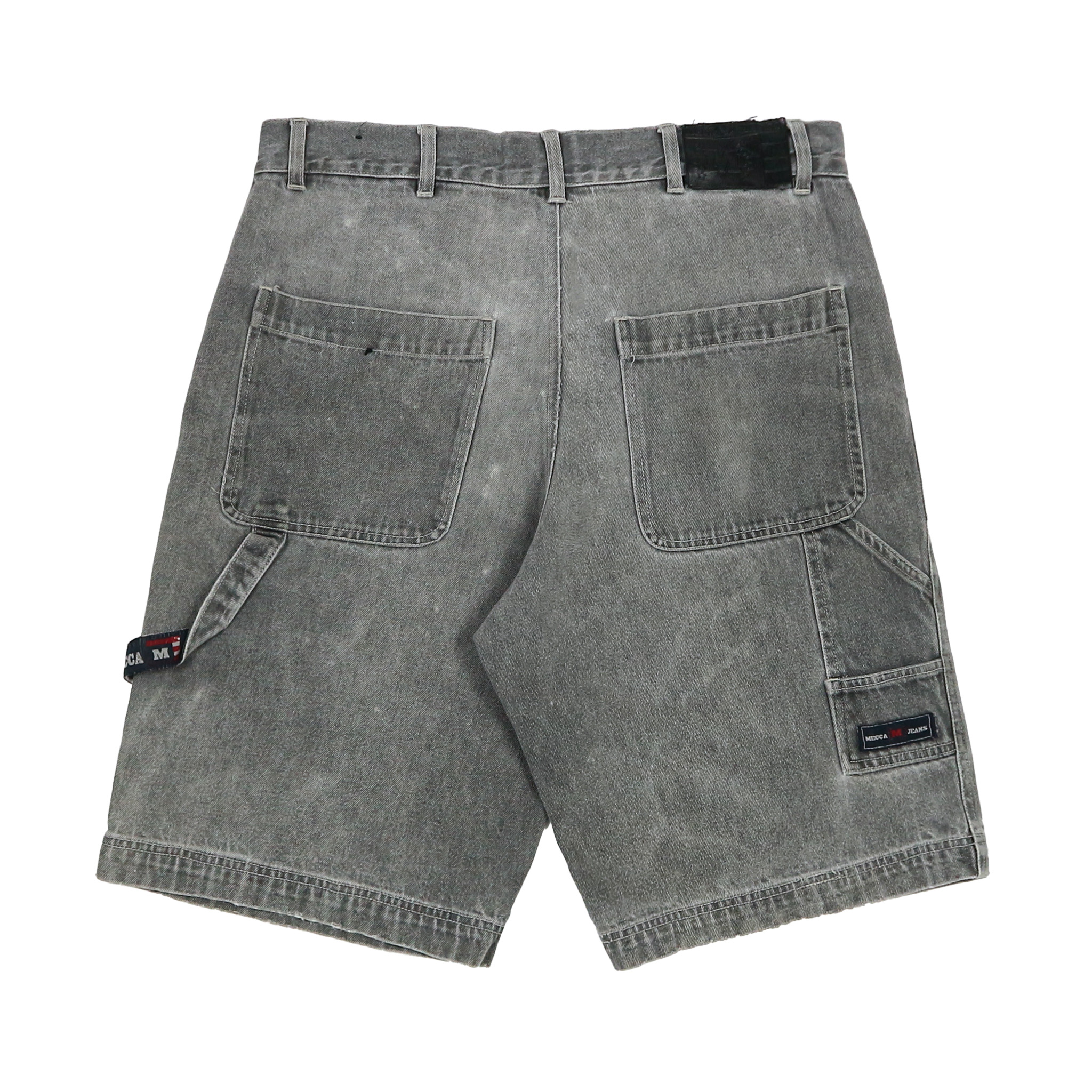 Mecca Jeans Denim Carpenter Shorts Size 34