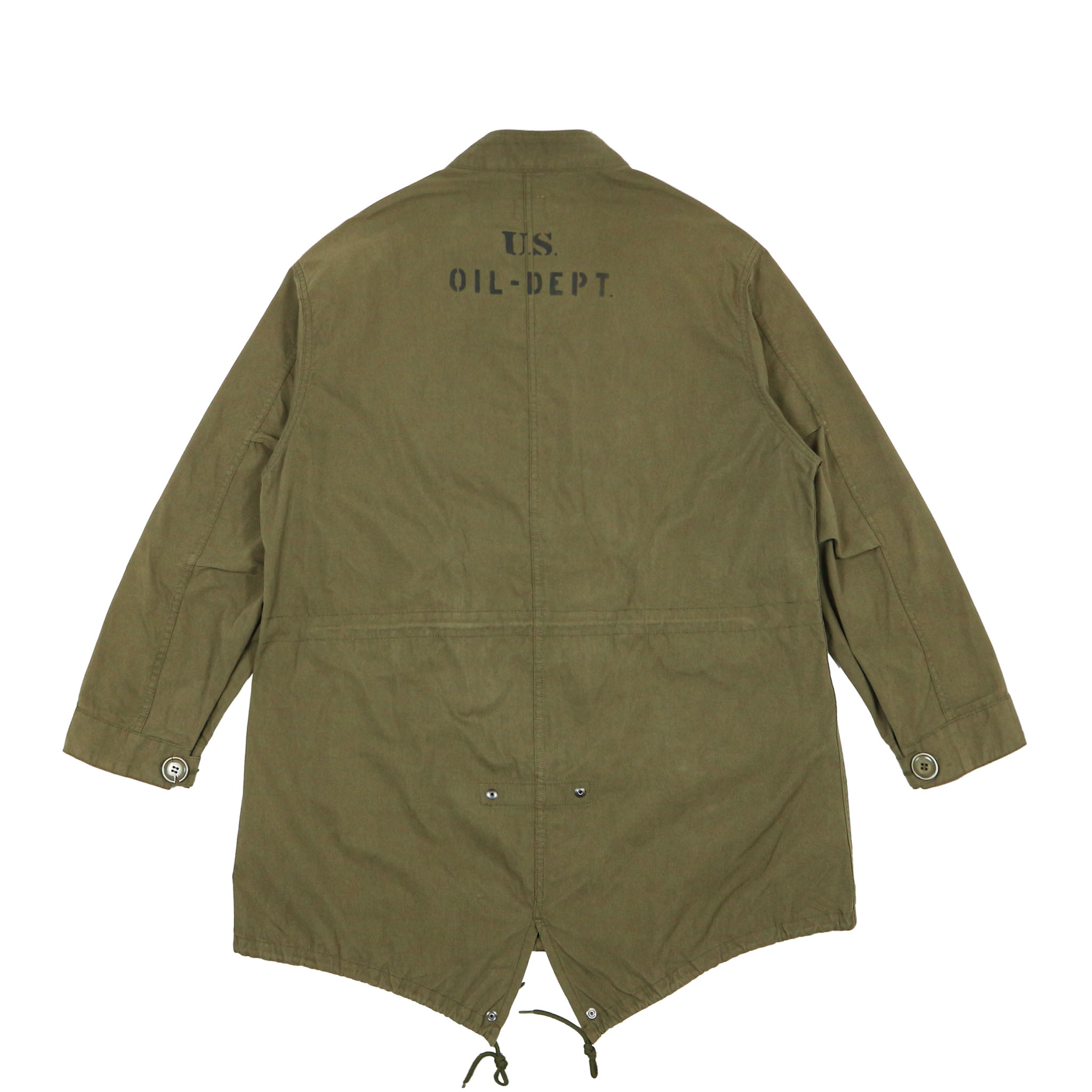 Oil Co. Japan Olive Fishtail Parka Size M