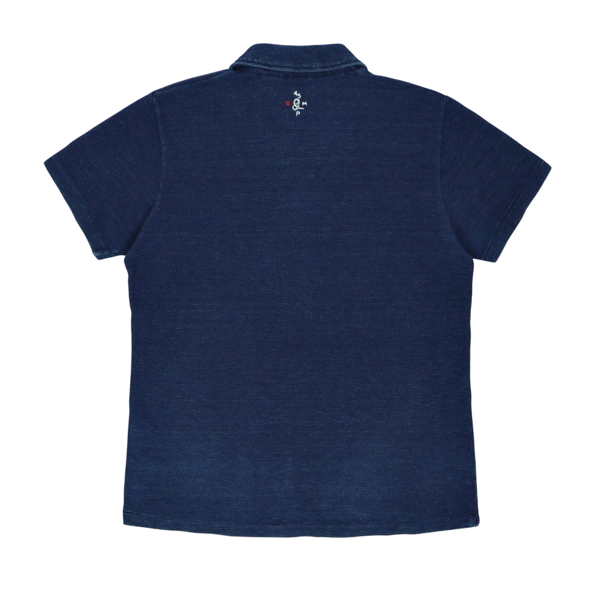 45rpm 45R Japan Indigo Polo Shirt Size XS