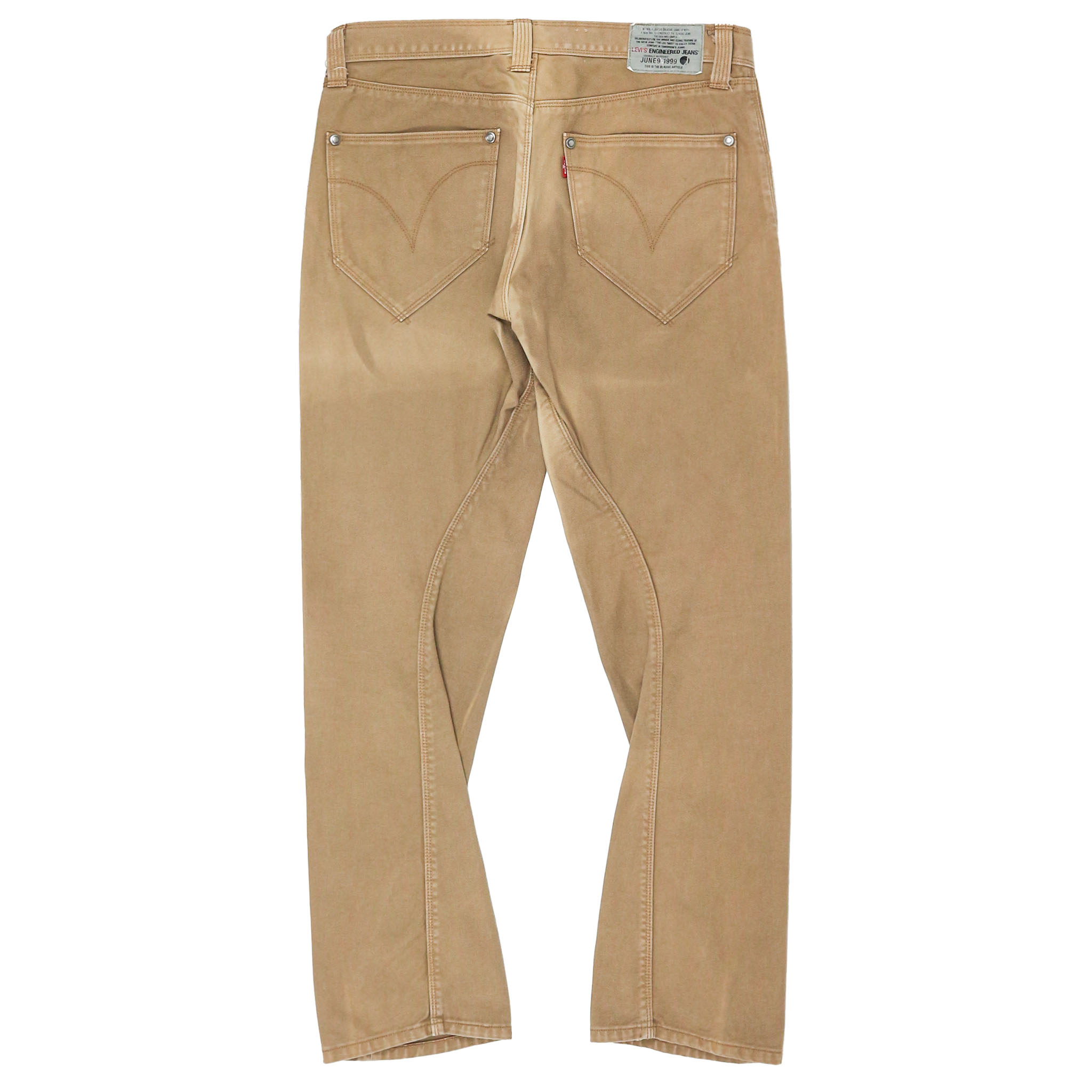 2000s Levi's Brown Denim Engineered Jeans Size 32