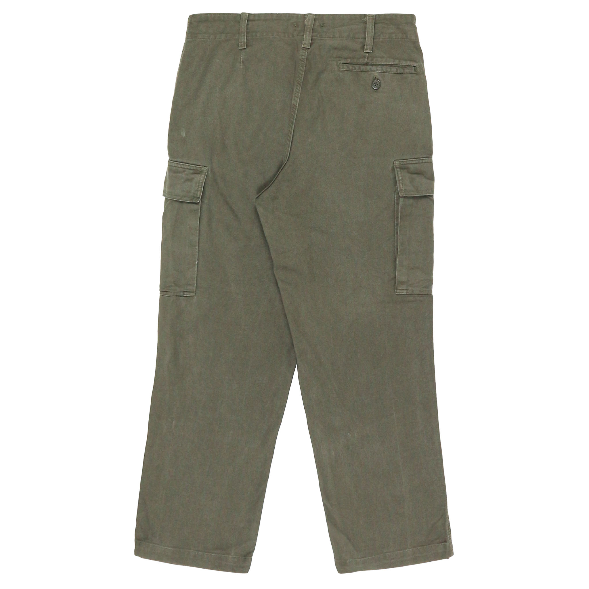 90s German Army Olive Utility Field Pants Size 33