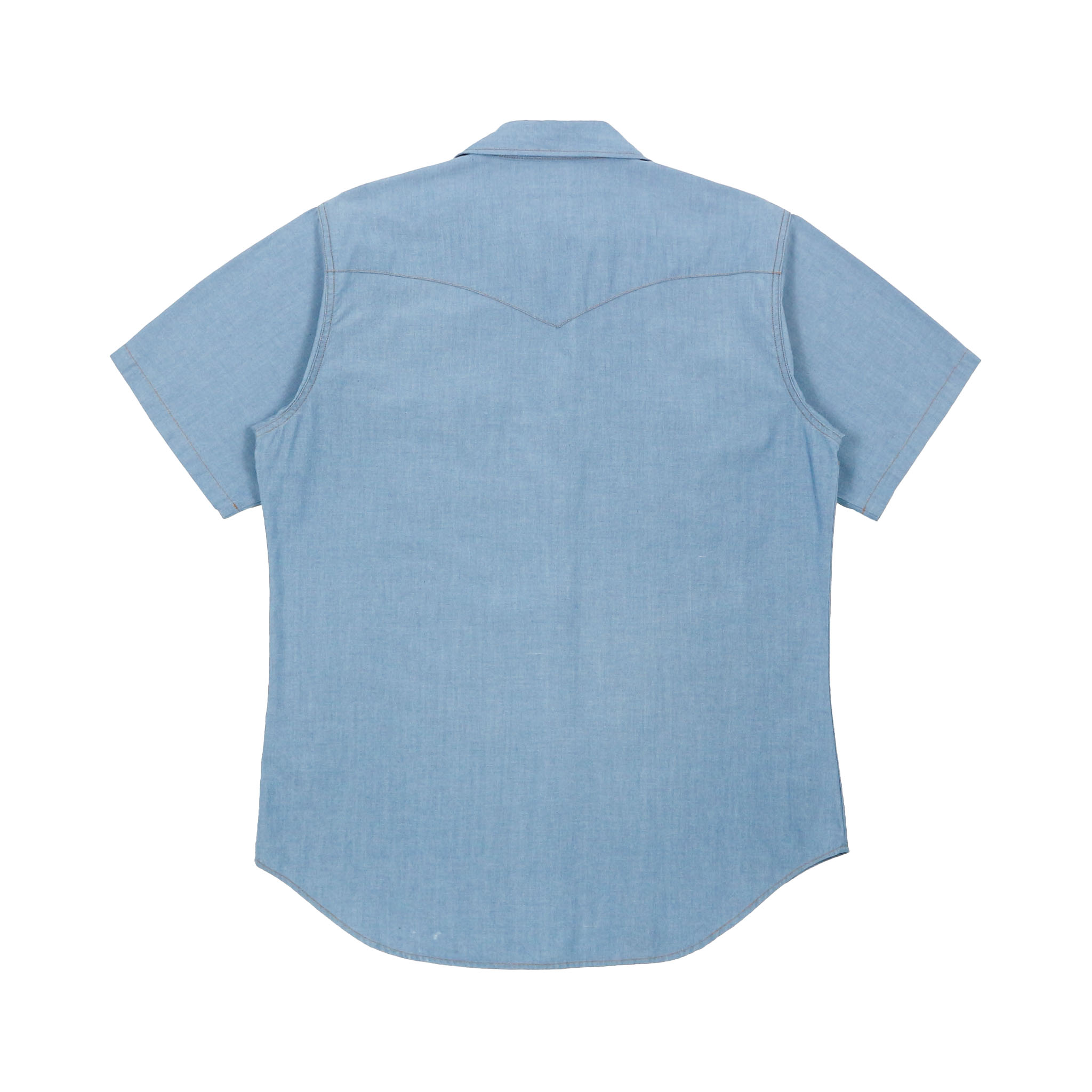 Big Smith Chambray Western Shirt Size L