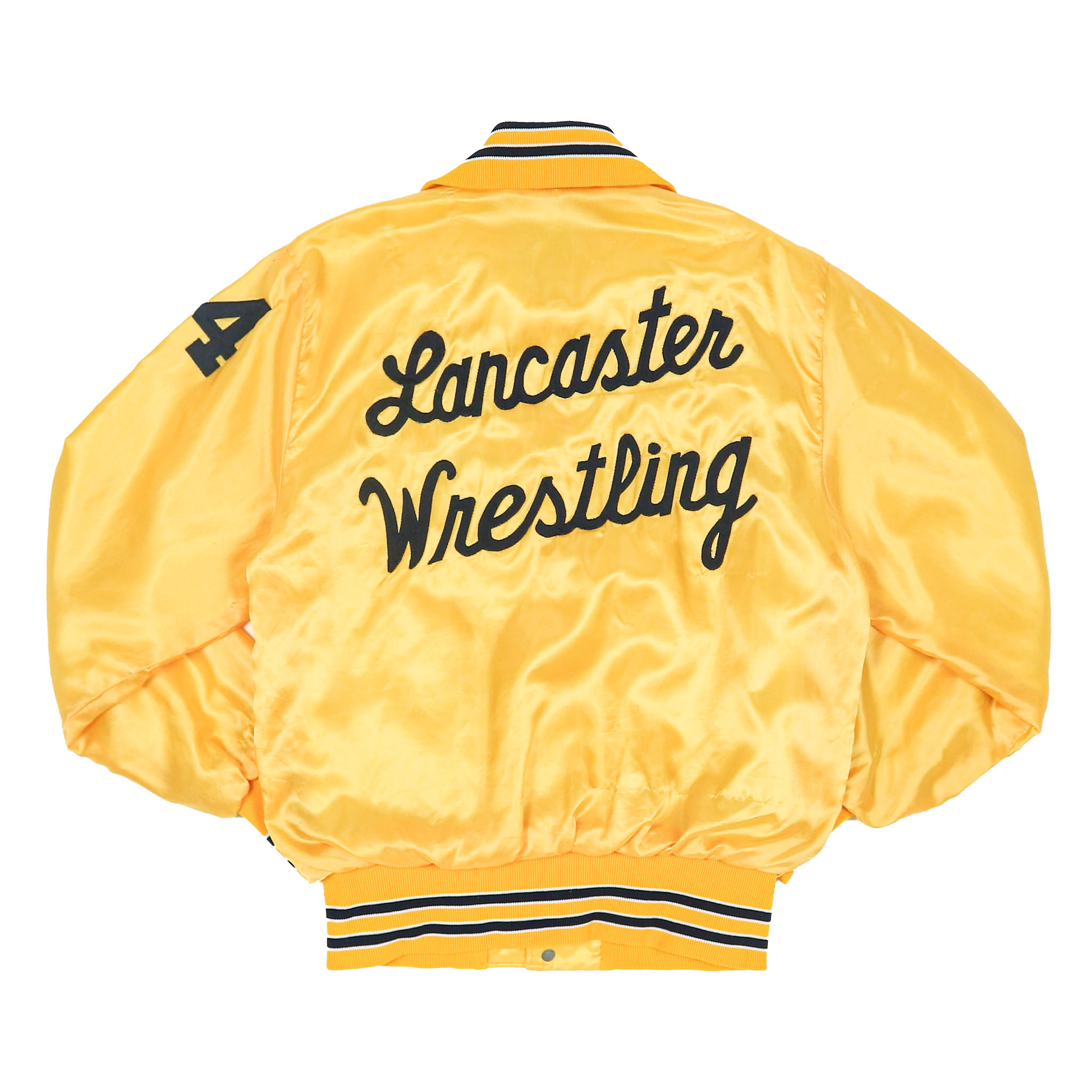Vintage 80s Gem Sportswear Satin Sport Jacket Size M