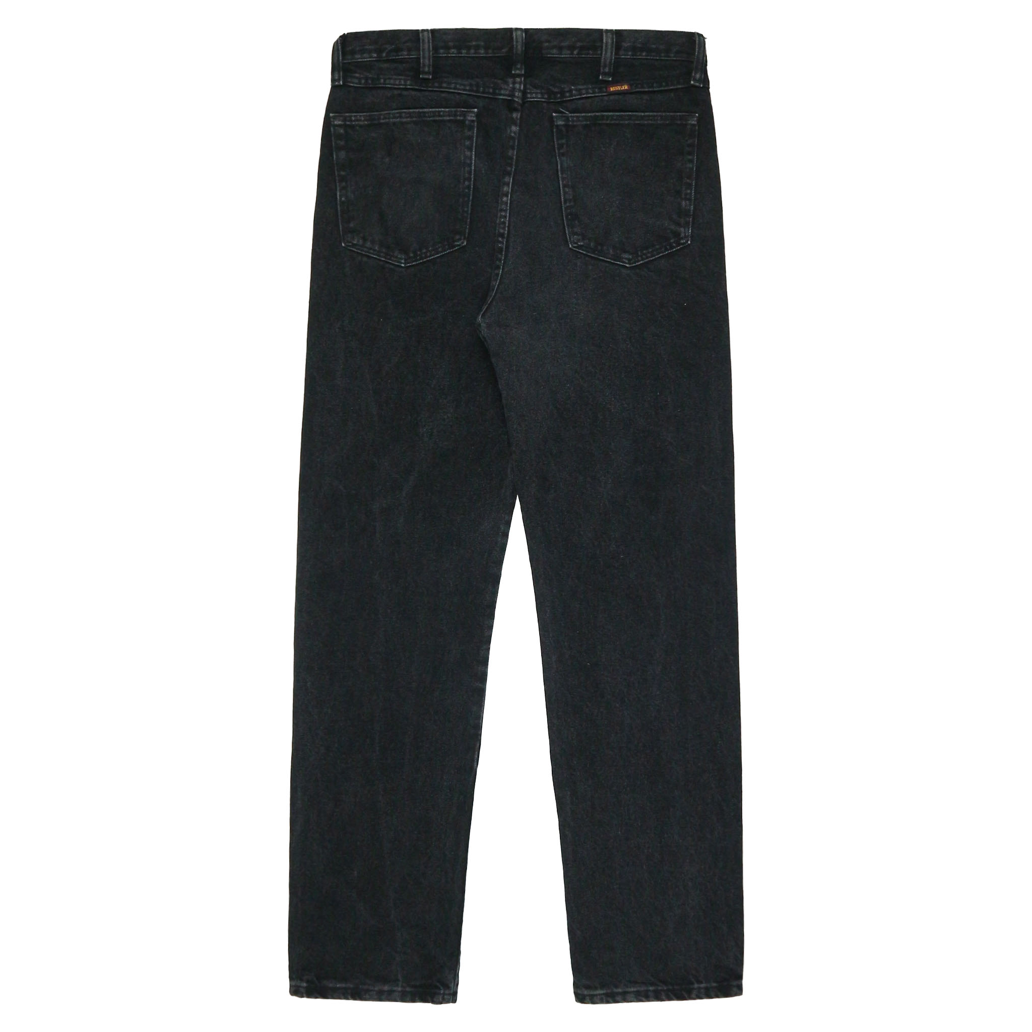 00s Rustler Black Denim Worker Jeans Size 34