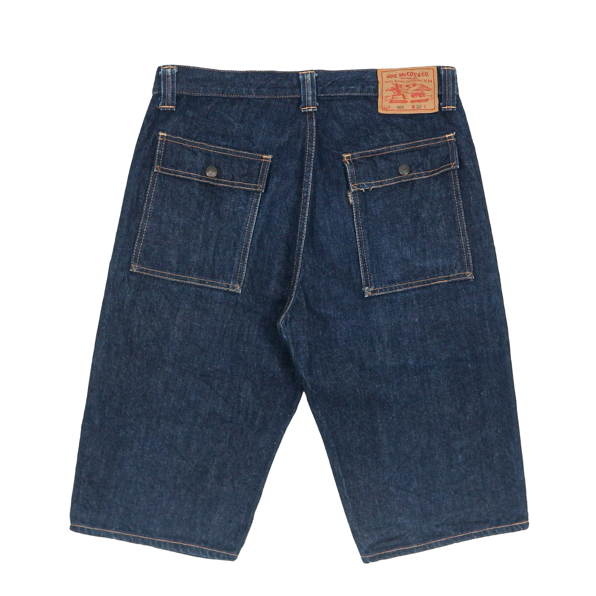 Joe McCoy’s Lot 969 Denim Bush Shorts Size 32