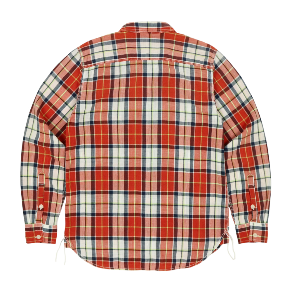 Beams Japan Plaid Work Shirt Size S
