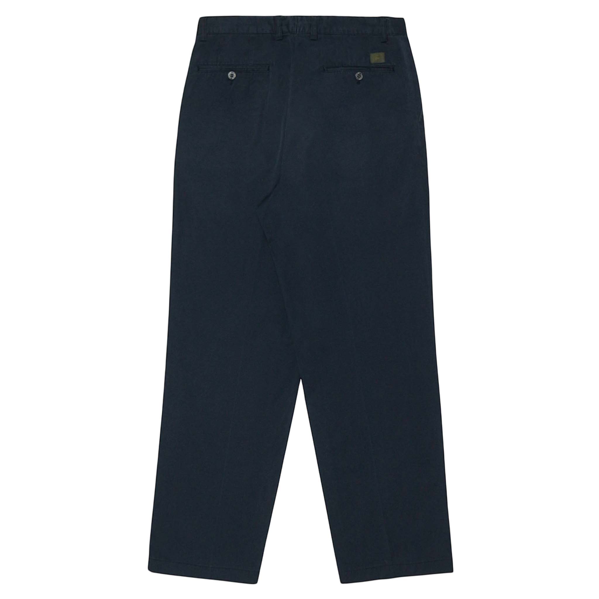 Lacoste Navy Pleated Trousers Size 31