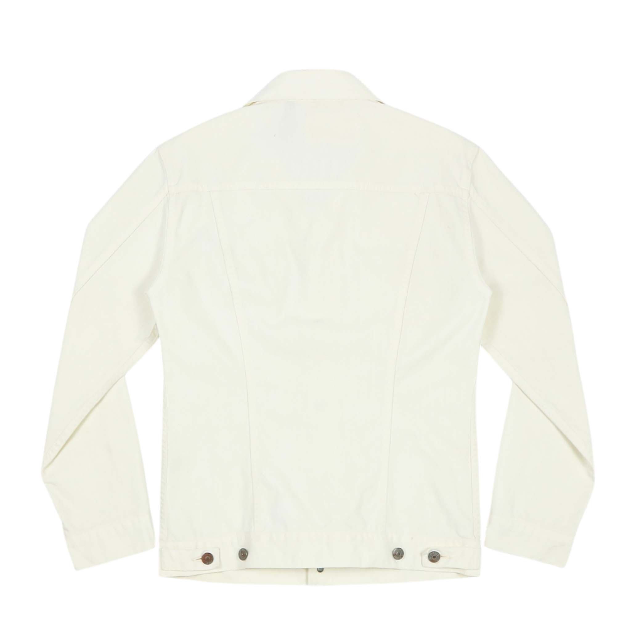 00s Levi's Redloop White Trucker Jacket Size S