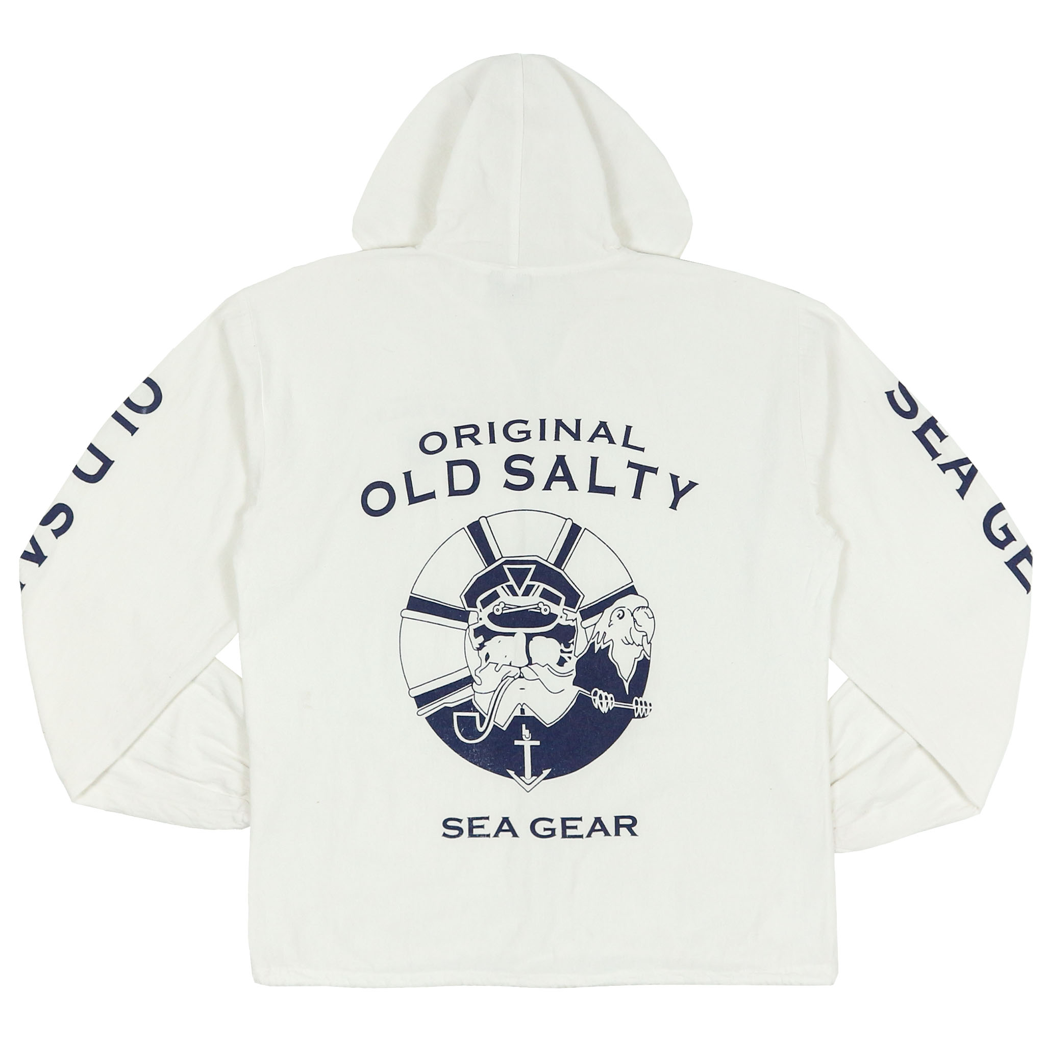 Cottonseed Sea Gear Zip Hoodie Size L