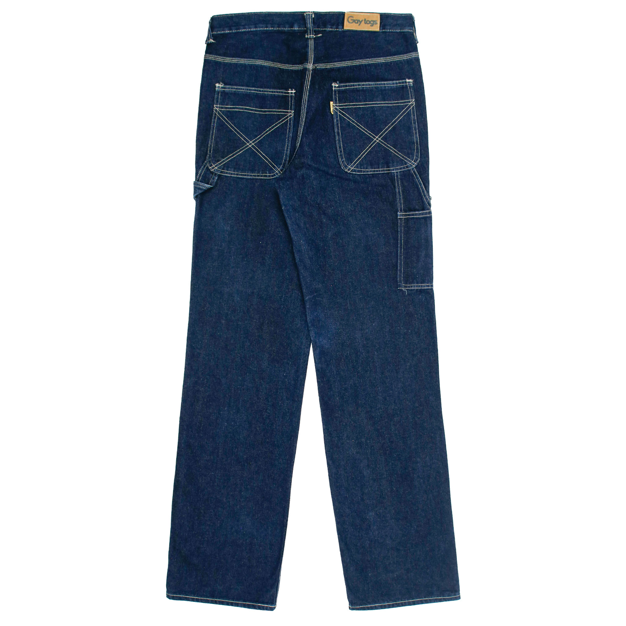 Vtg Gay Togs Japan Denim Painter Pants Size 31