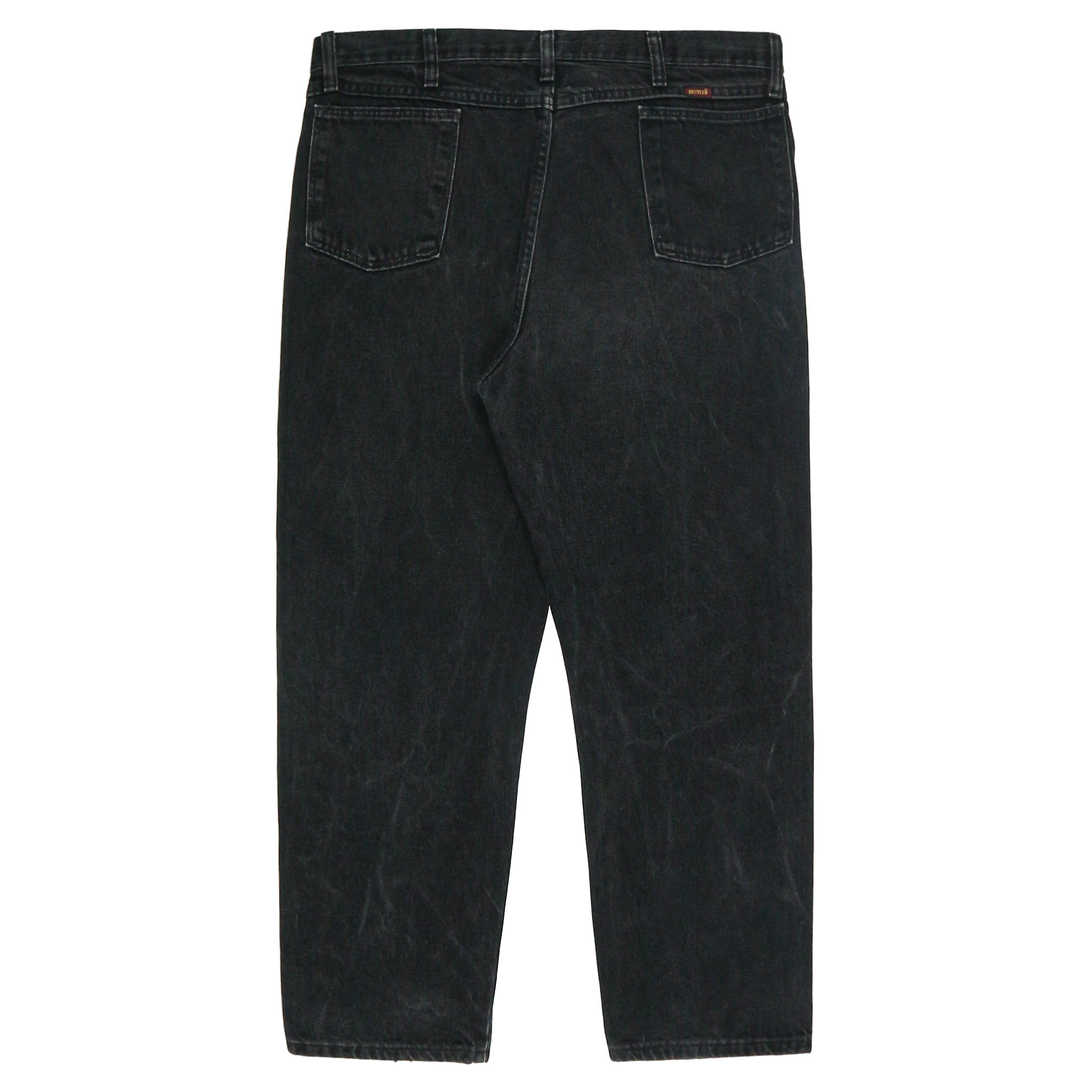 90s Rustler USA Black Denim Worker Jeans Size 38