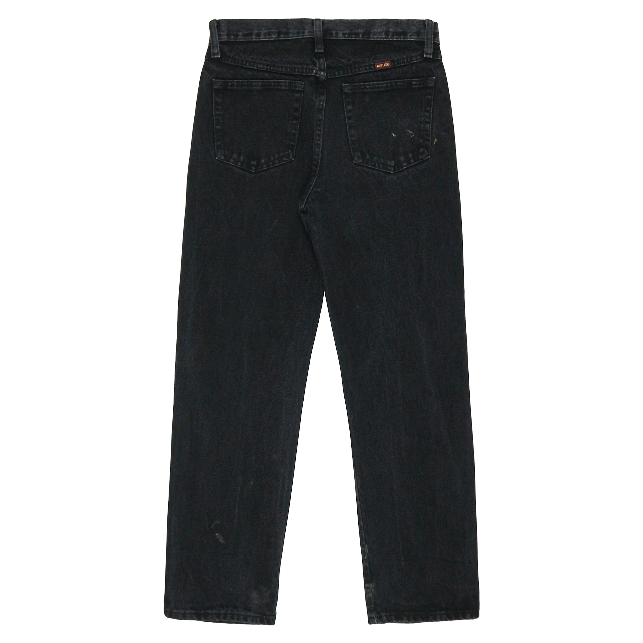 00s Rustler Black Denim Worker Jeans Size 28