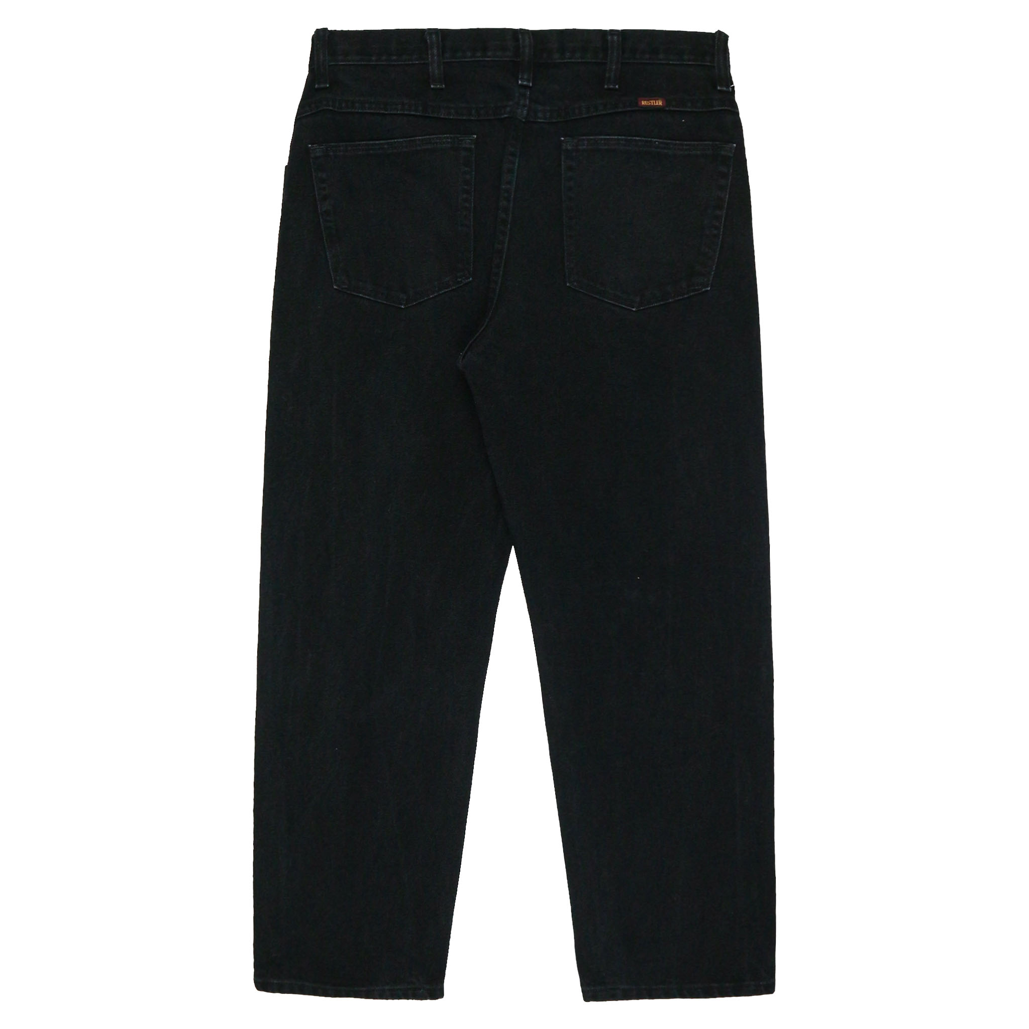 00s Rustler Black Denim Worker Jeans Size 35