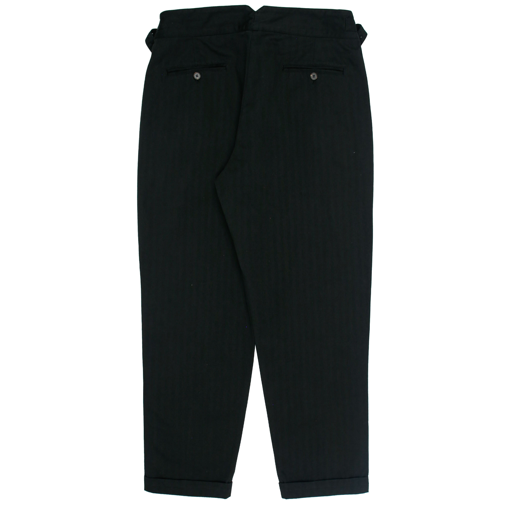 Pot & Craftsman Hbt Pleated Trousers Size 35