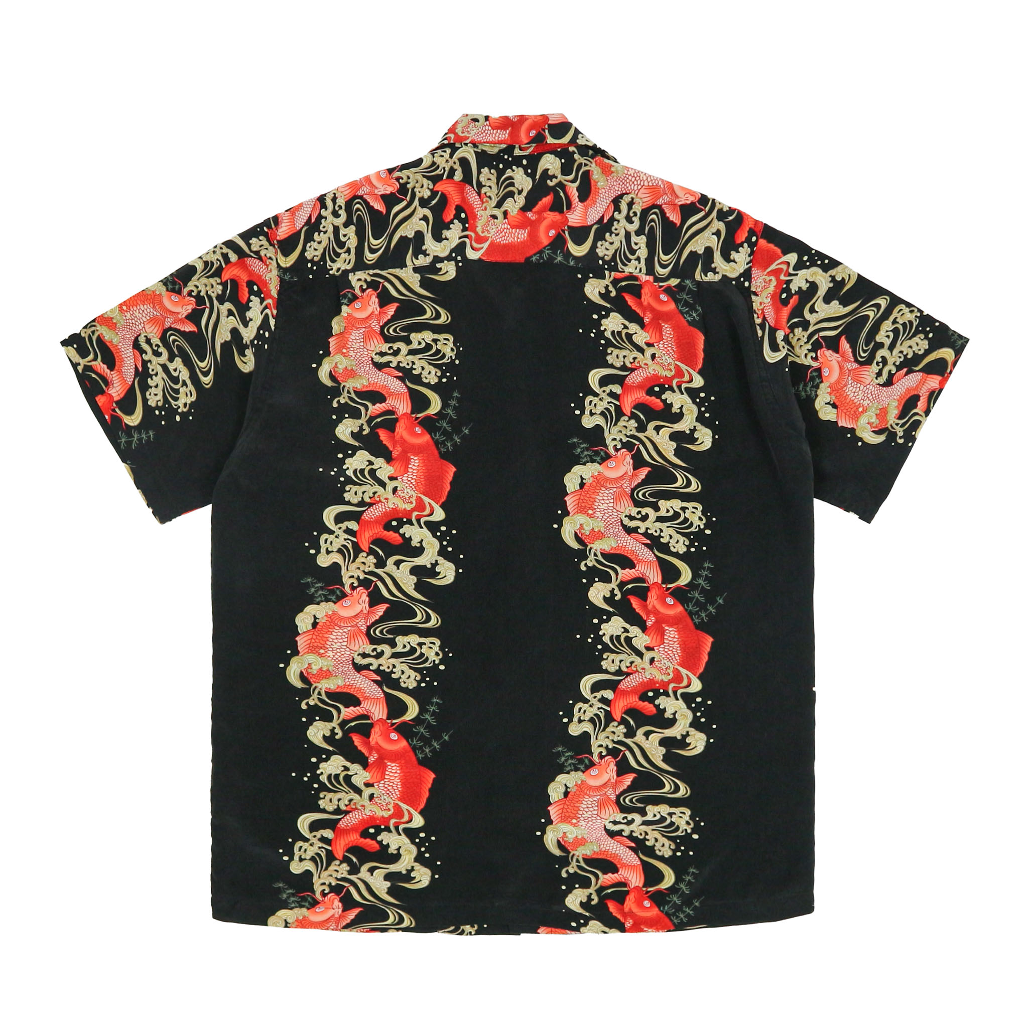 Makana Lei Silk Hawaiian Shirt Size M