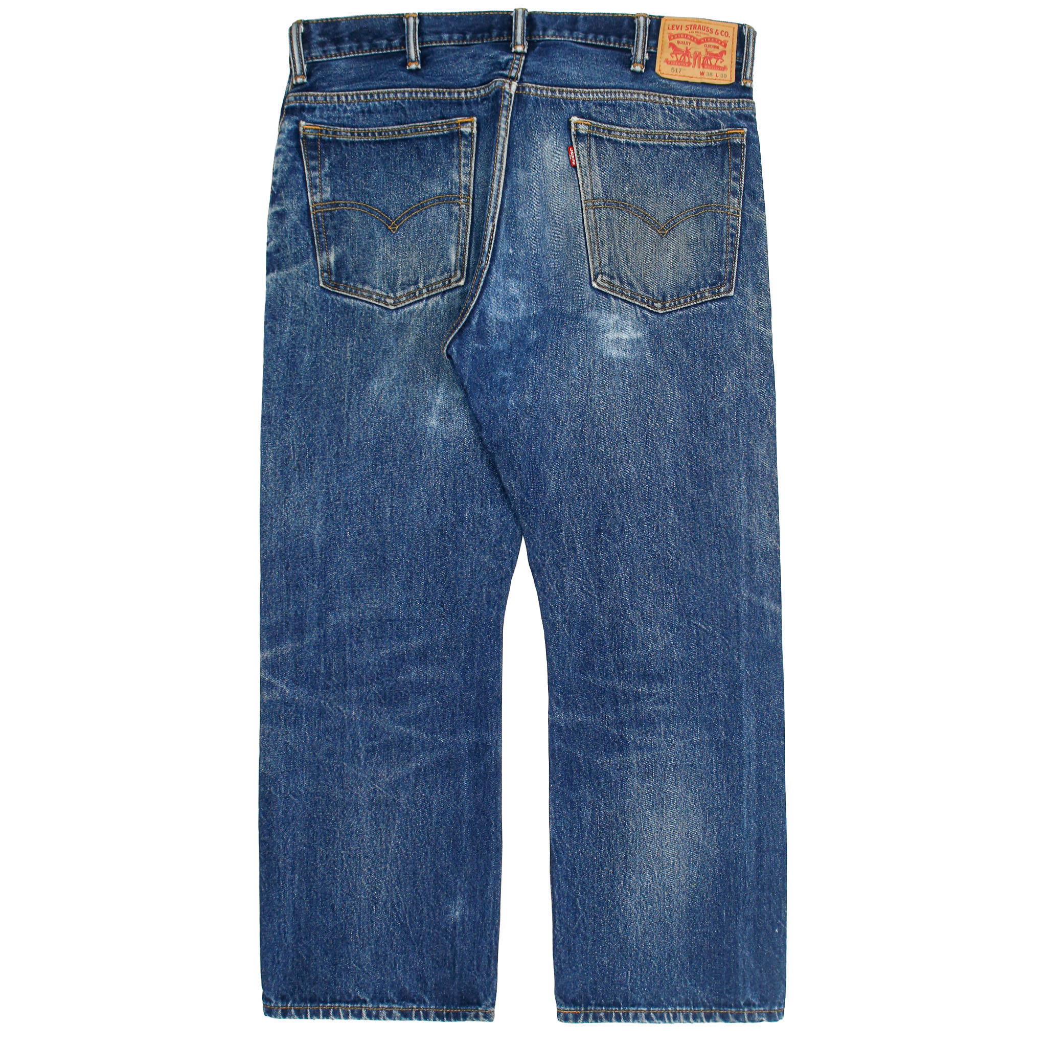 2010s Levi's 517 Denim Bootcut Jeans Size 38