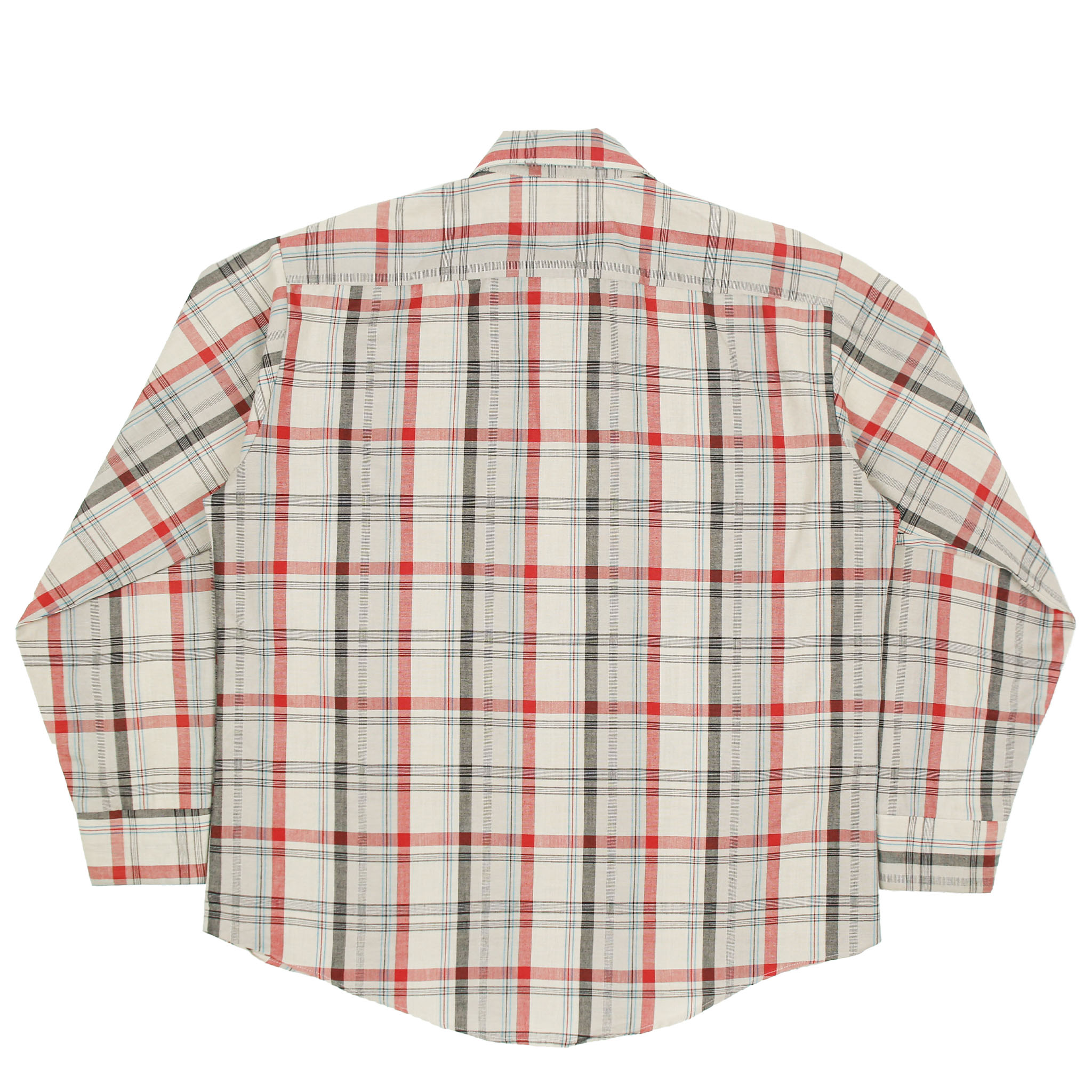 80s Vintage Sears Fieldmaster Plaid Shirt Size L