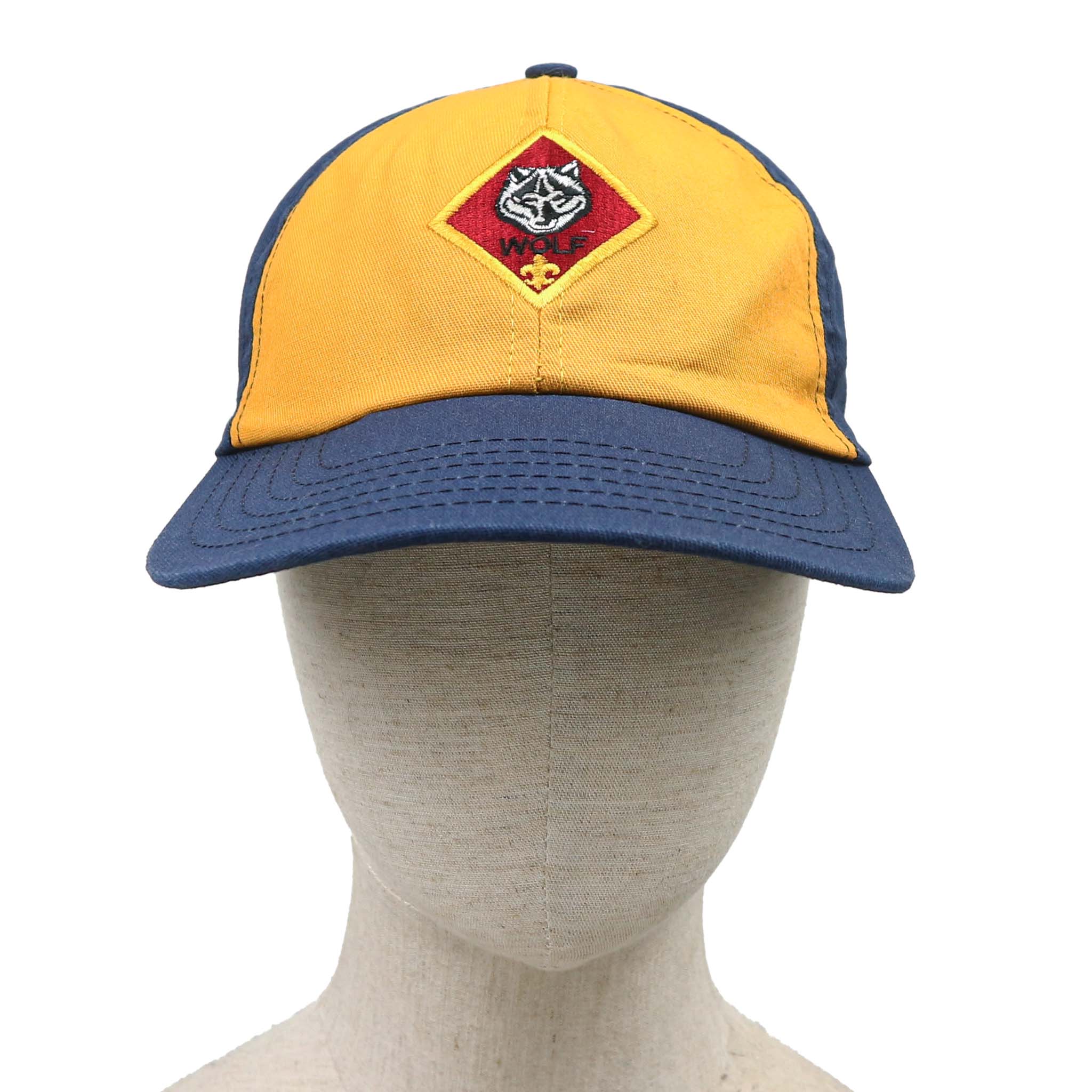 Vintage USA Boy Scout Wolf Icon Trucker Cap