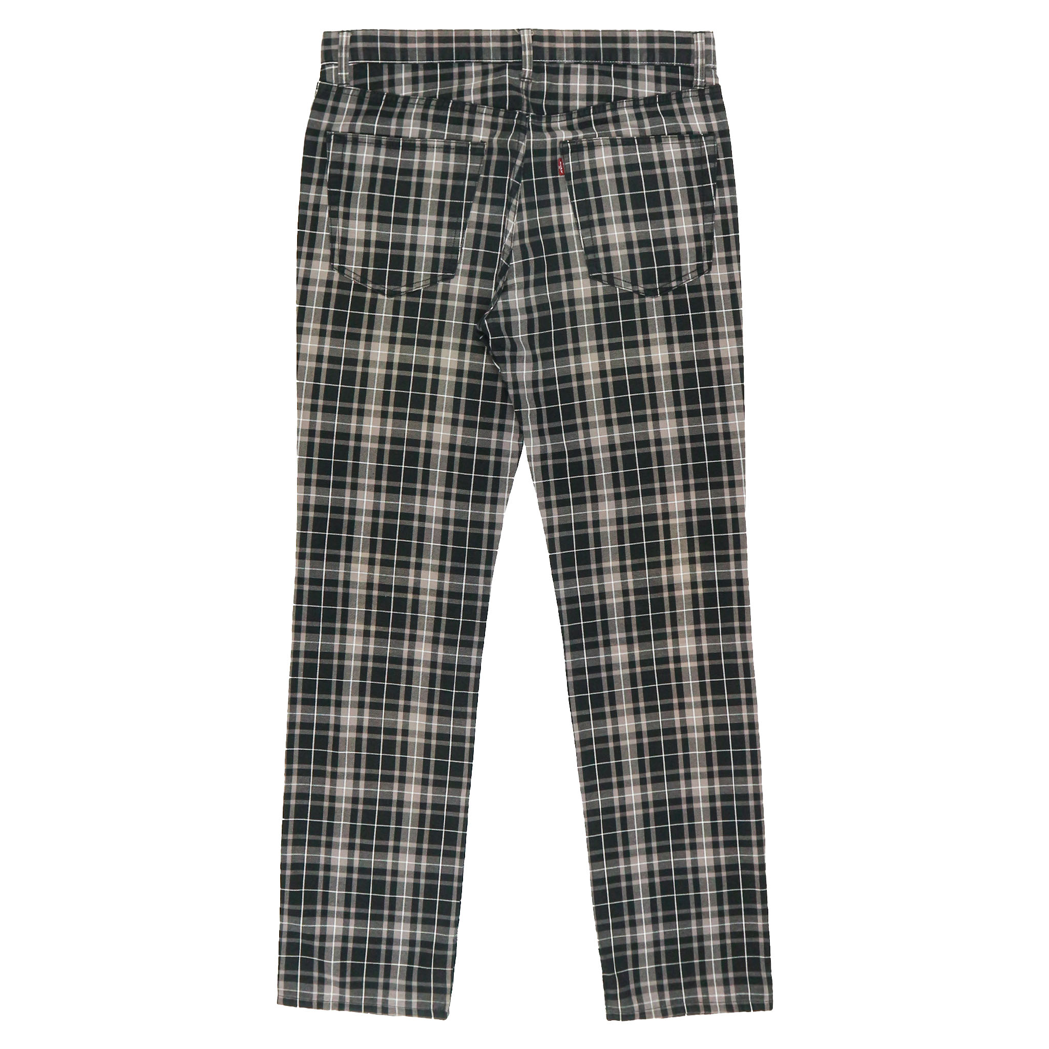 Dept Japan Made Check Pattern Denim Jeans Size 33
