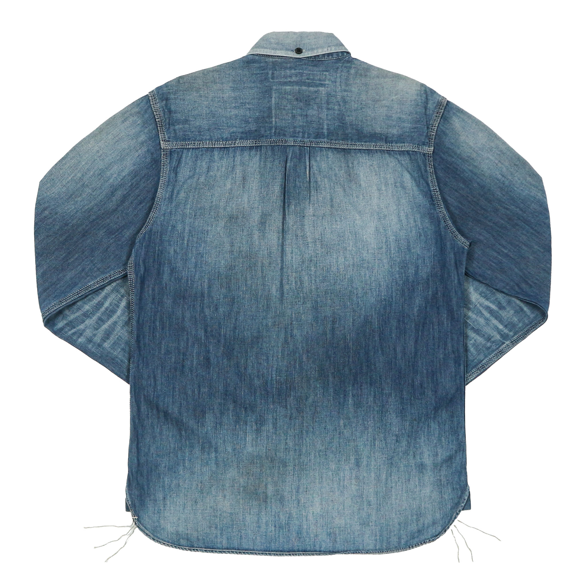 Ego Tripping Japan Made Denim Work Shirt Size M