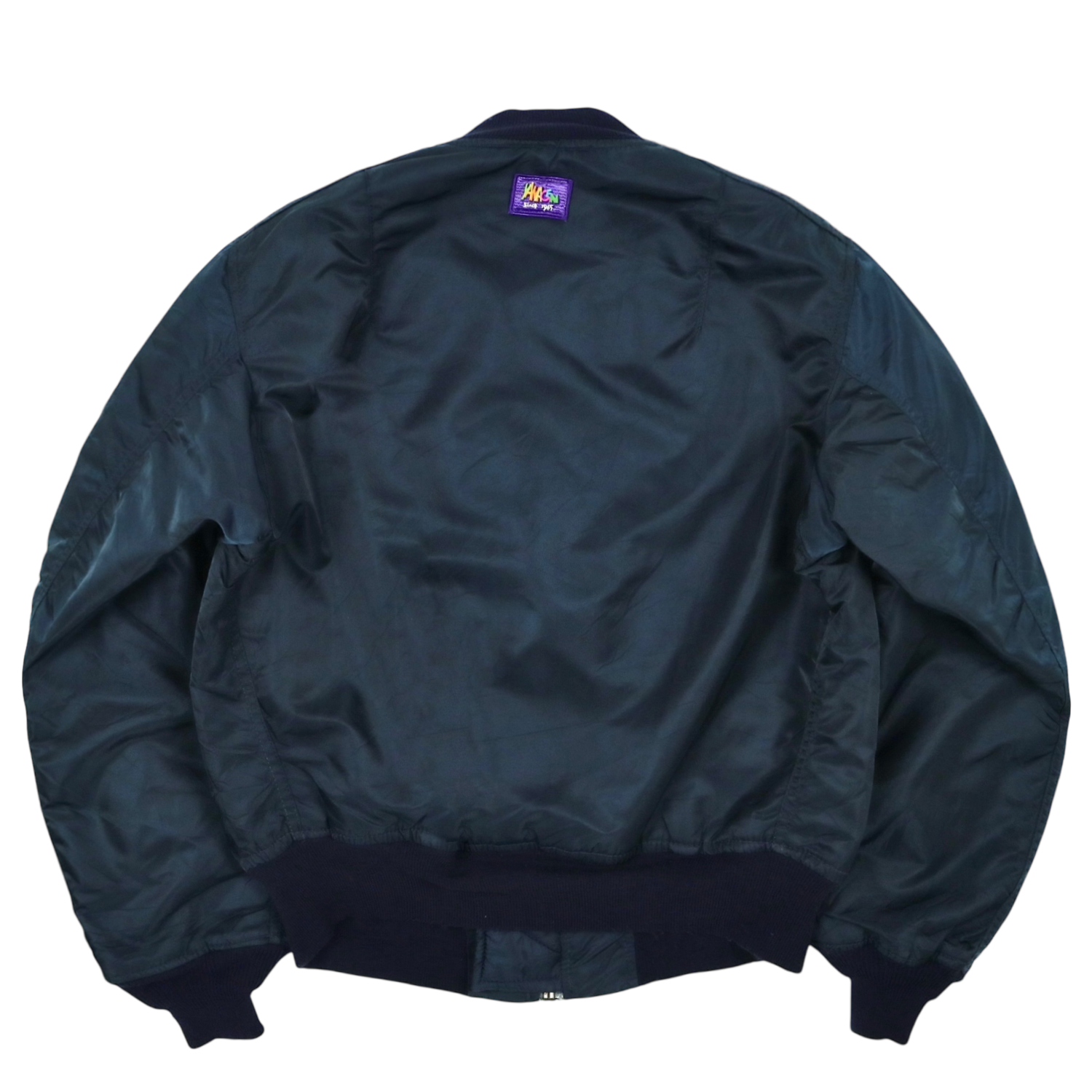90s Alpha Industries MA-1 Jacket Ground Crew Size M