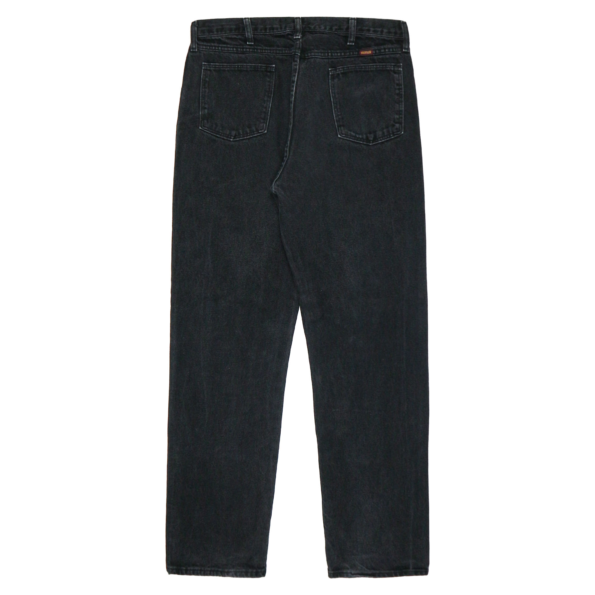00s Rustler Black Denim Worker Jeans Size 34