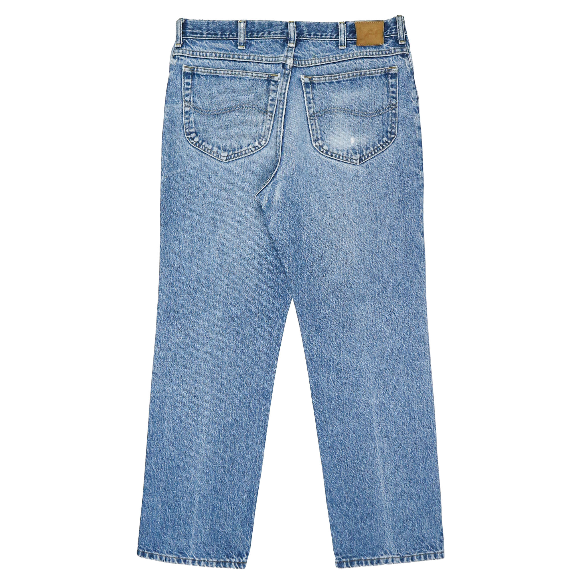 00s Lee Faded Blue Denim Jeans Size 34