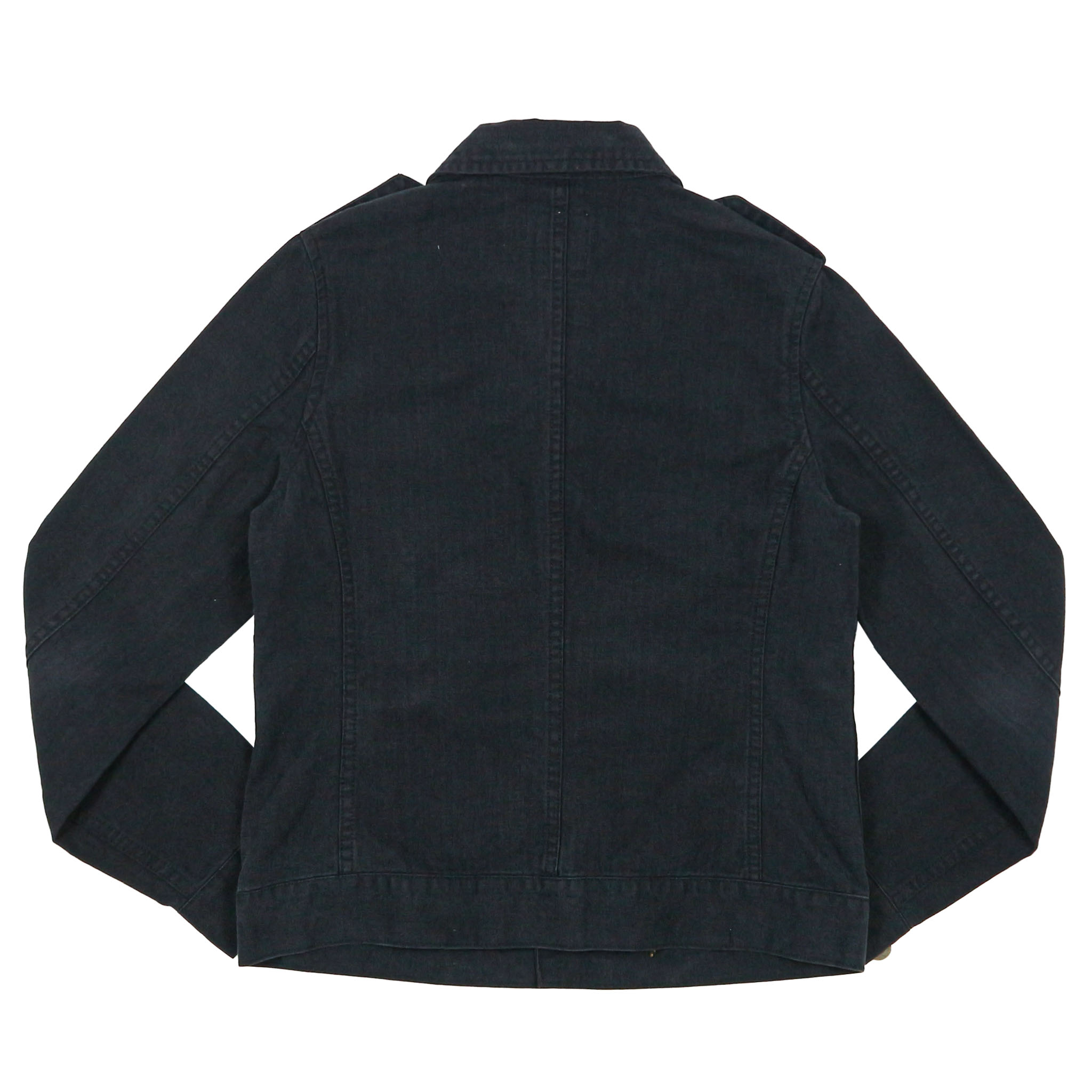 Domingo DMG Japan Black Herringbone Work Jacket Women Size XS