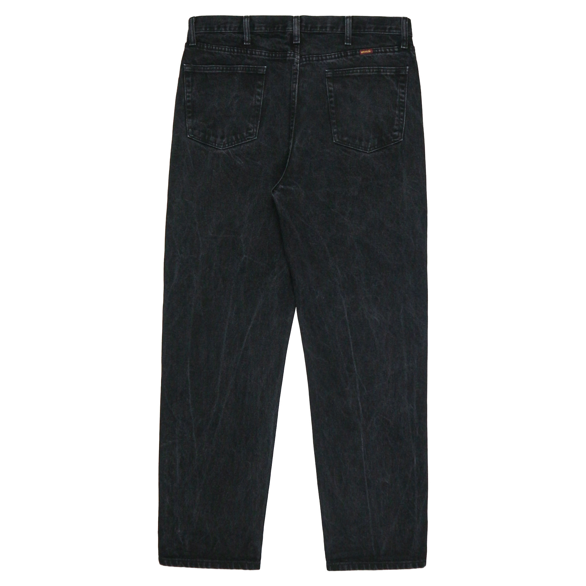 00s Rustler Black Denim Worker Jeans Size 38