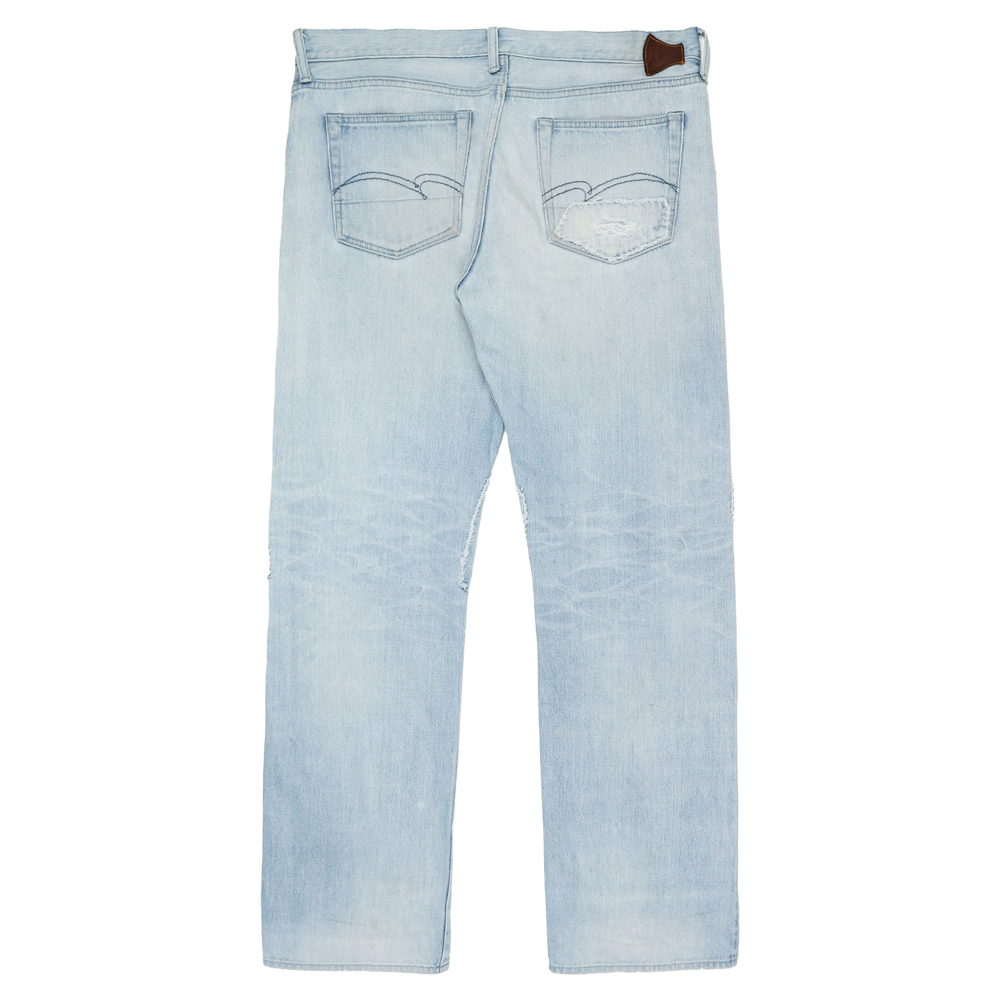 Studio D'Artisan Japan Distressed Selvedge Denim Jeans Size 35