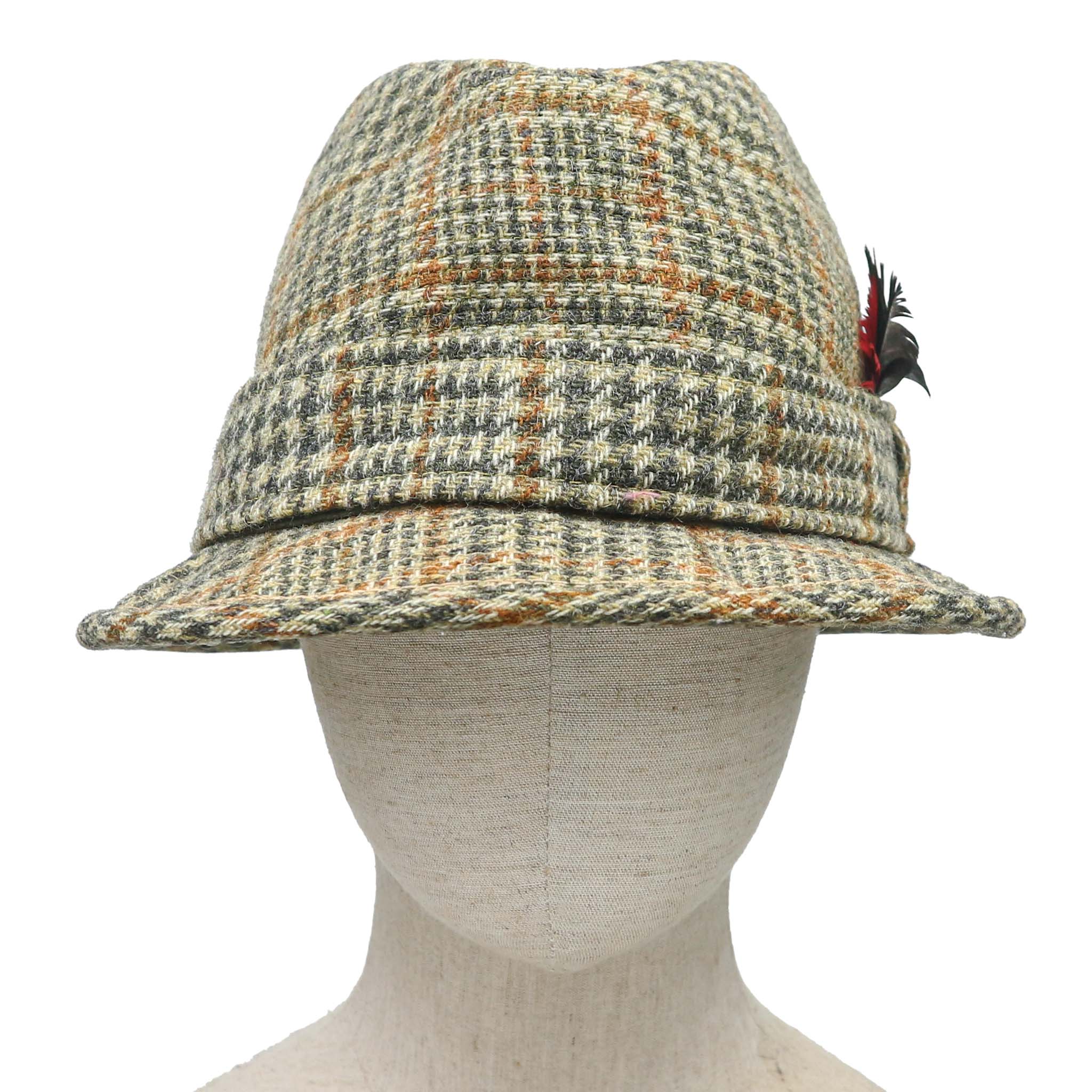Vintage 60s L.L.Bean Wool Tweed Men Hat