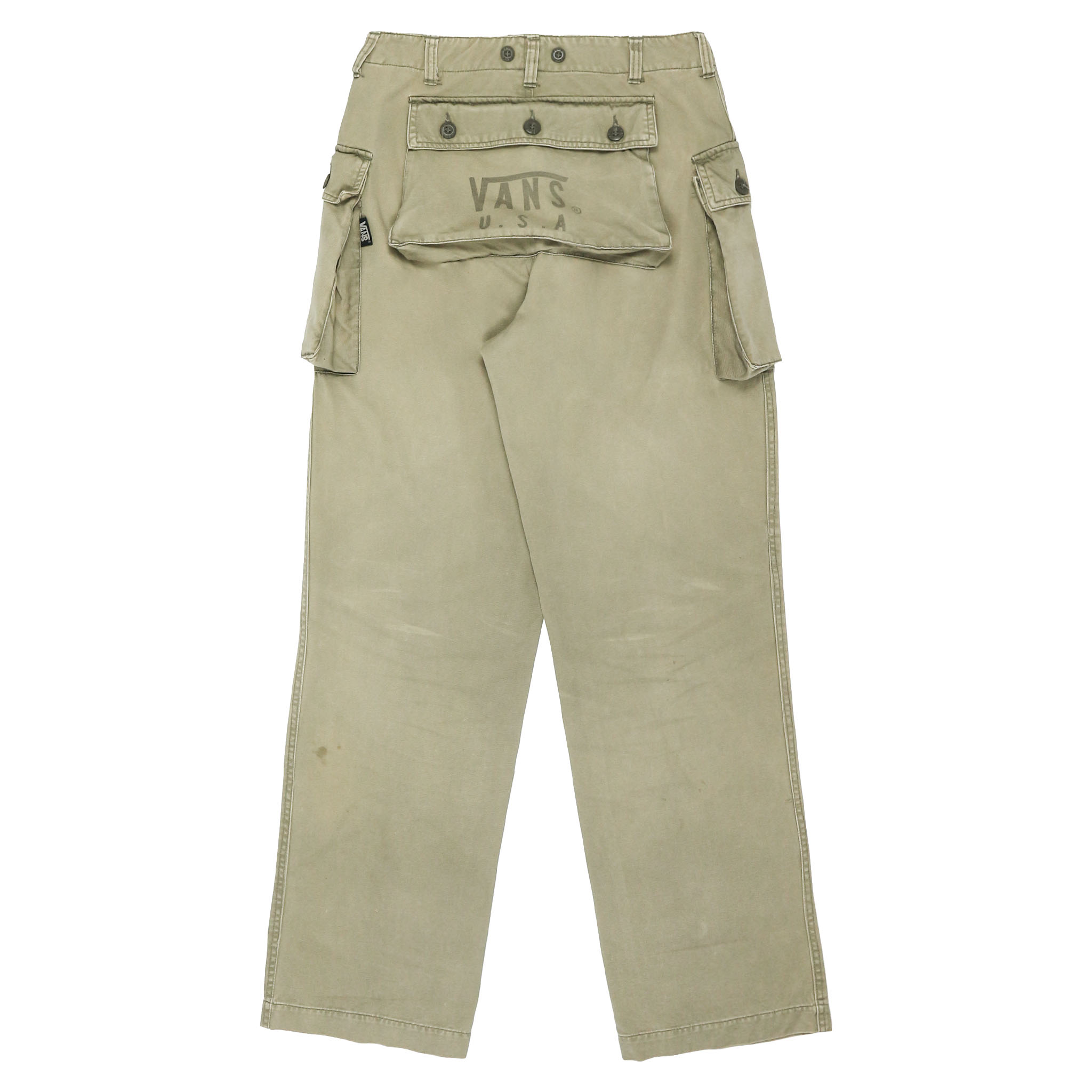 Vans Olive Color Monkey Pants Size 26