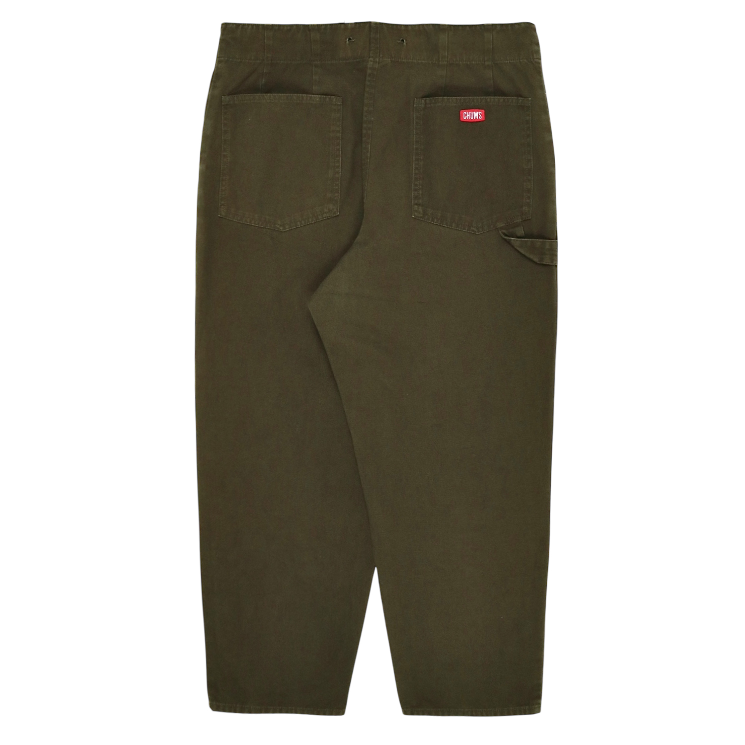 Chums Olive Utility Tapered Pants Size 33