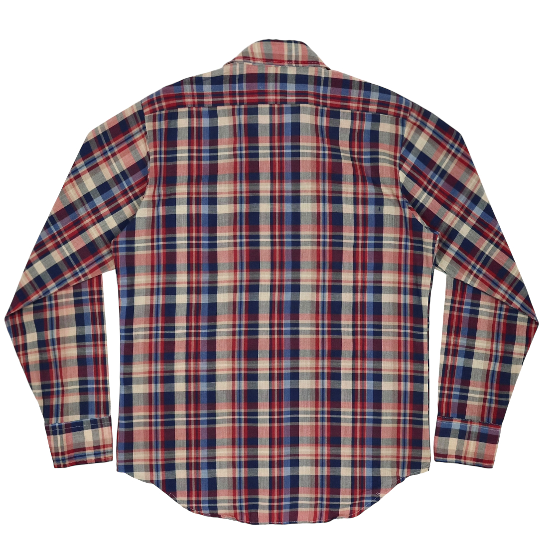 Vintage 70s Montgomery Ward Plaid Shirt Size M