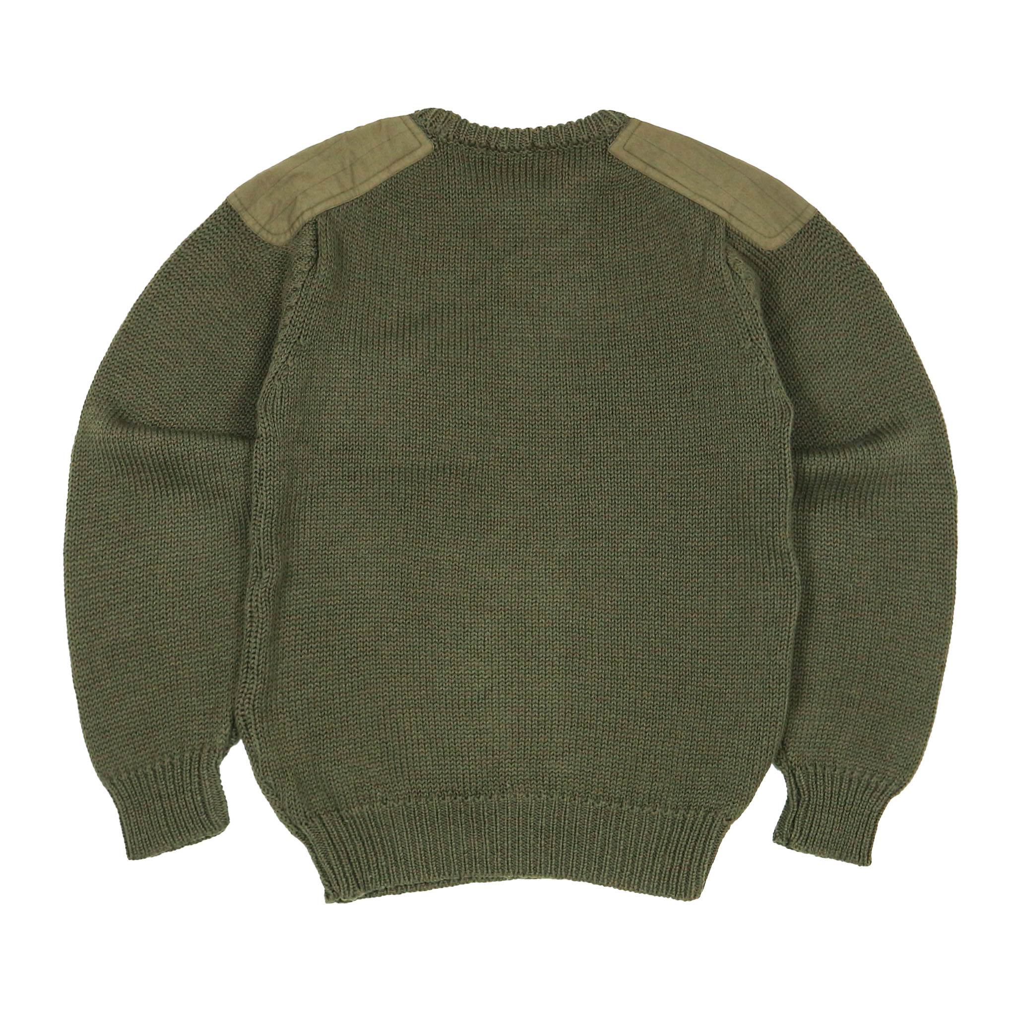 90s McGregor Military Olive Wool Sweatshirt Size M