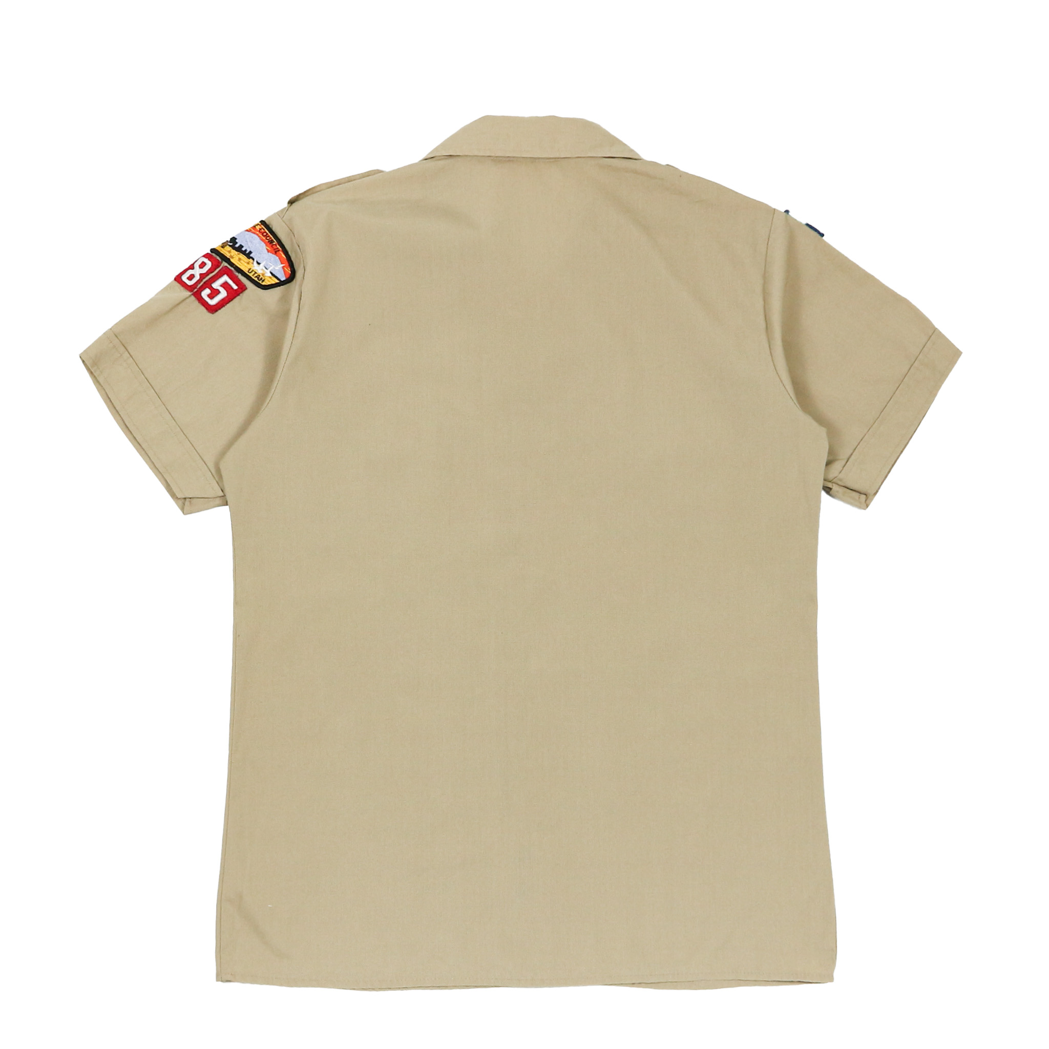 Vtg Boy Scouts of America Uniform Shirt Size L