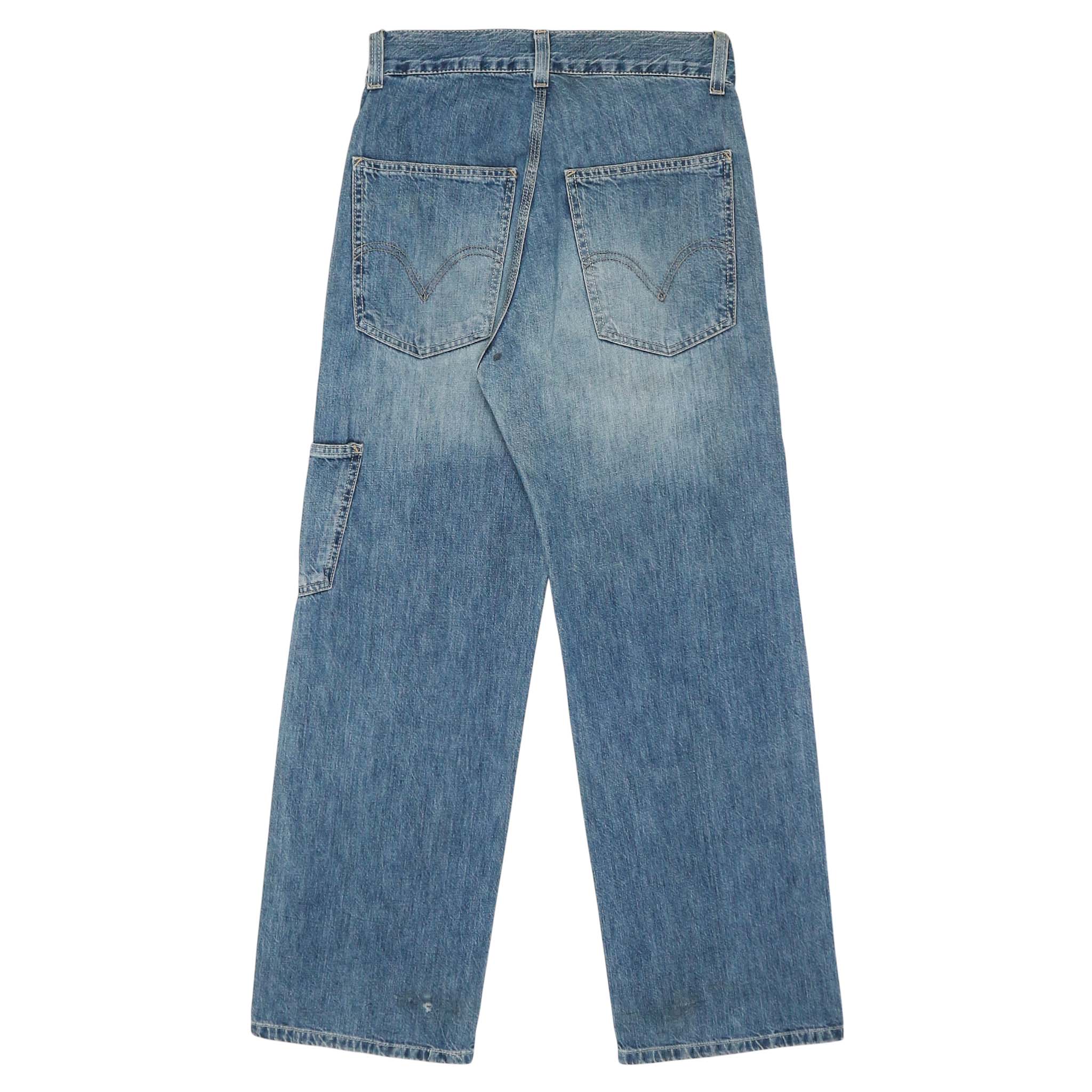 2000s Levi's 572 Denim Painter Pants Size 29